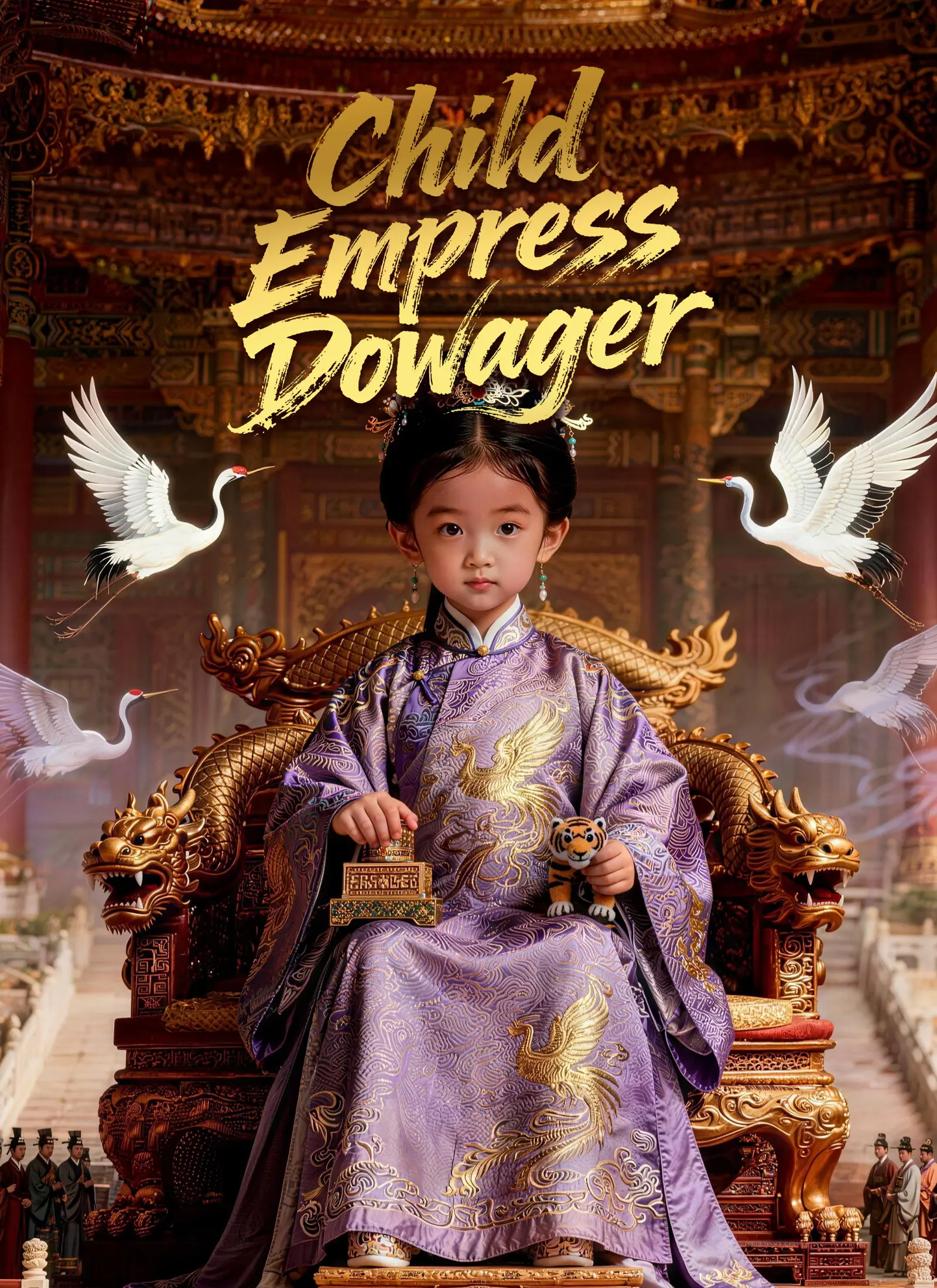 Child Empress Dowager short drama poster