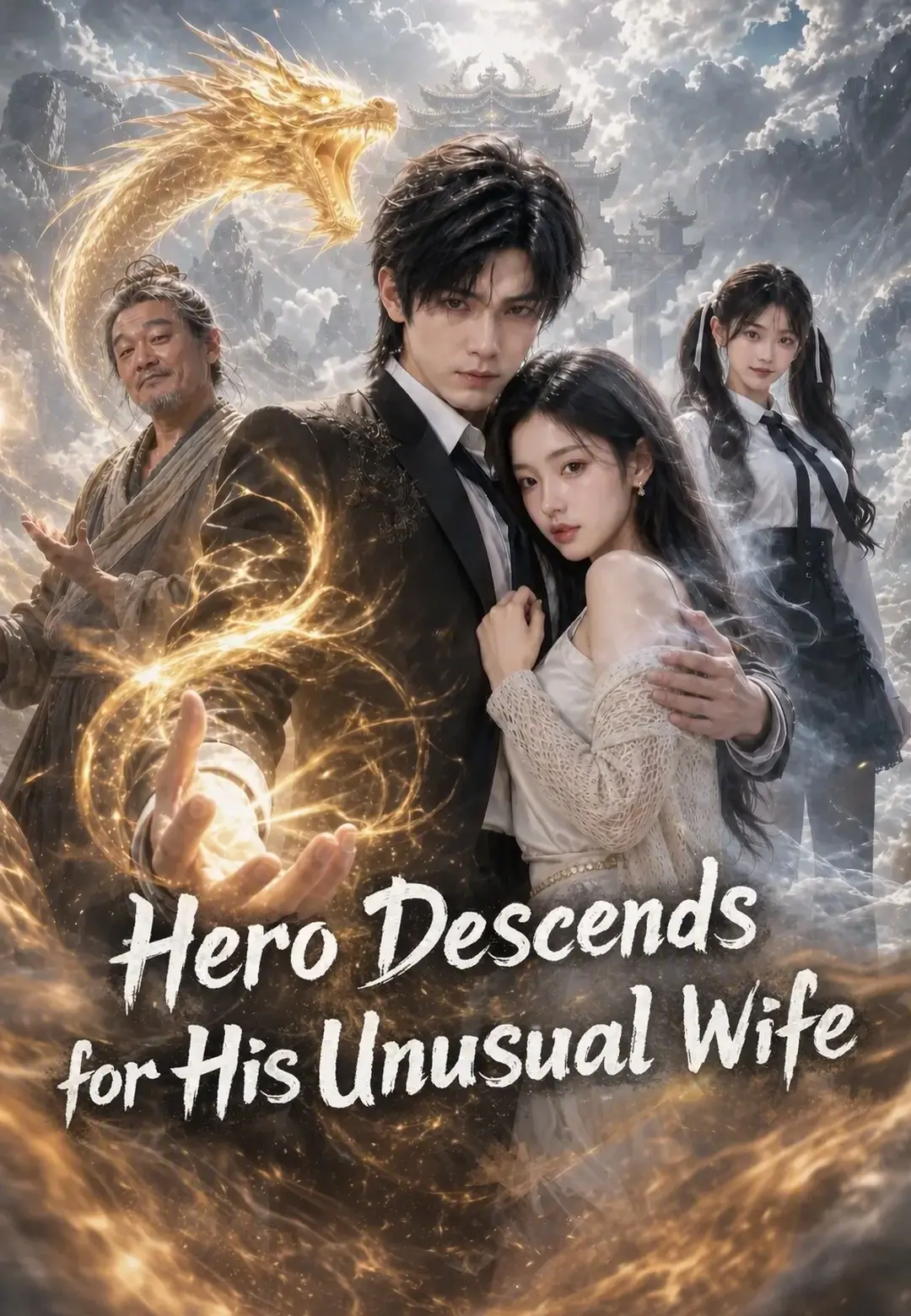 Hero Descends for His Unusual Wife short drama poster