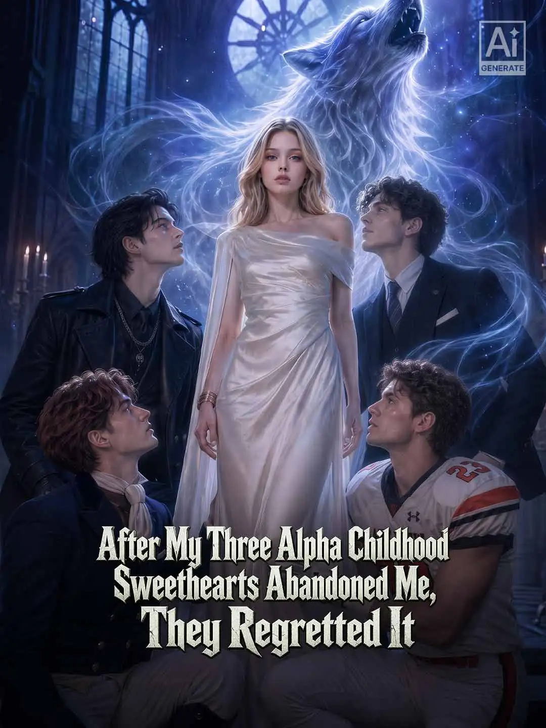 After My Three Alpha Childhood Sweethearts Abandoned Me, They Regretted It short drama poster