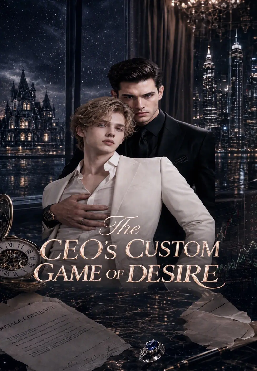 The CEO's CUSTOM GAME OF DESIRE short drama poster