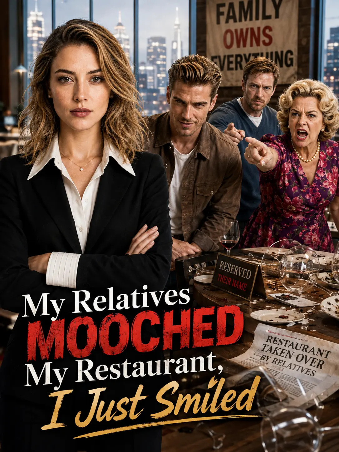 My Relatives Mooched My Restaurant, I Just Smiled short drama poster