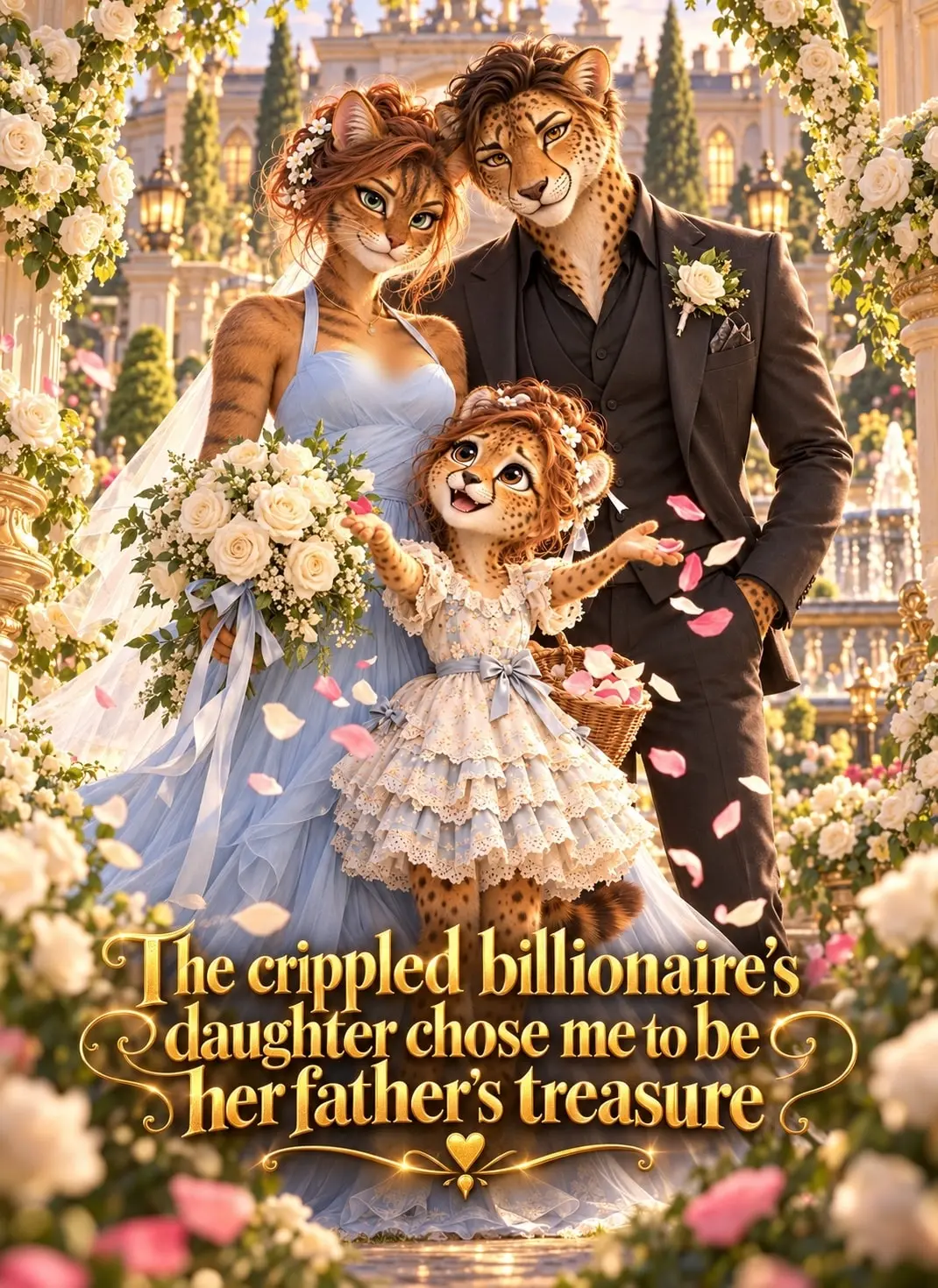 The crippled billionaire's daughter chose me to be her father's treasure short drama poster