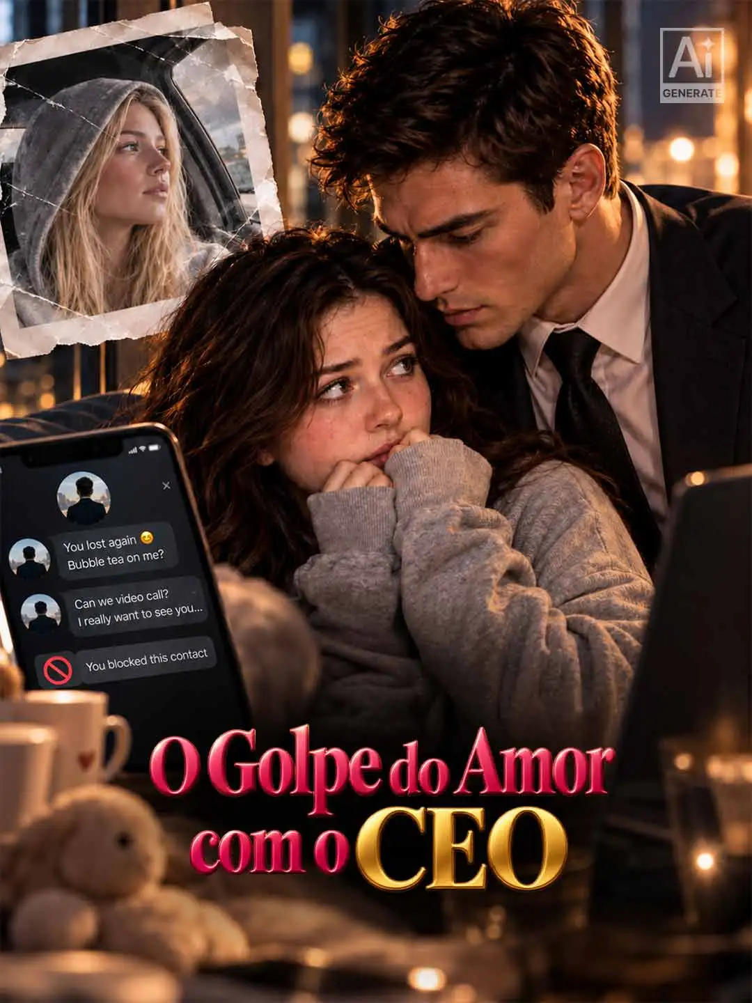 Meu Romance Catfish com o CEO short drama poster