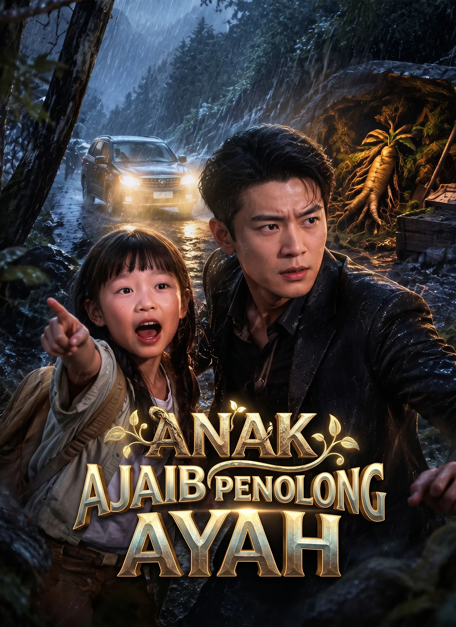 [Dubbing] Anak Ajaib Penolong Ayah short drama poster