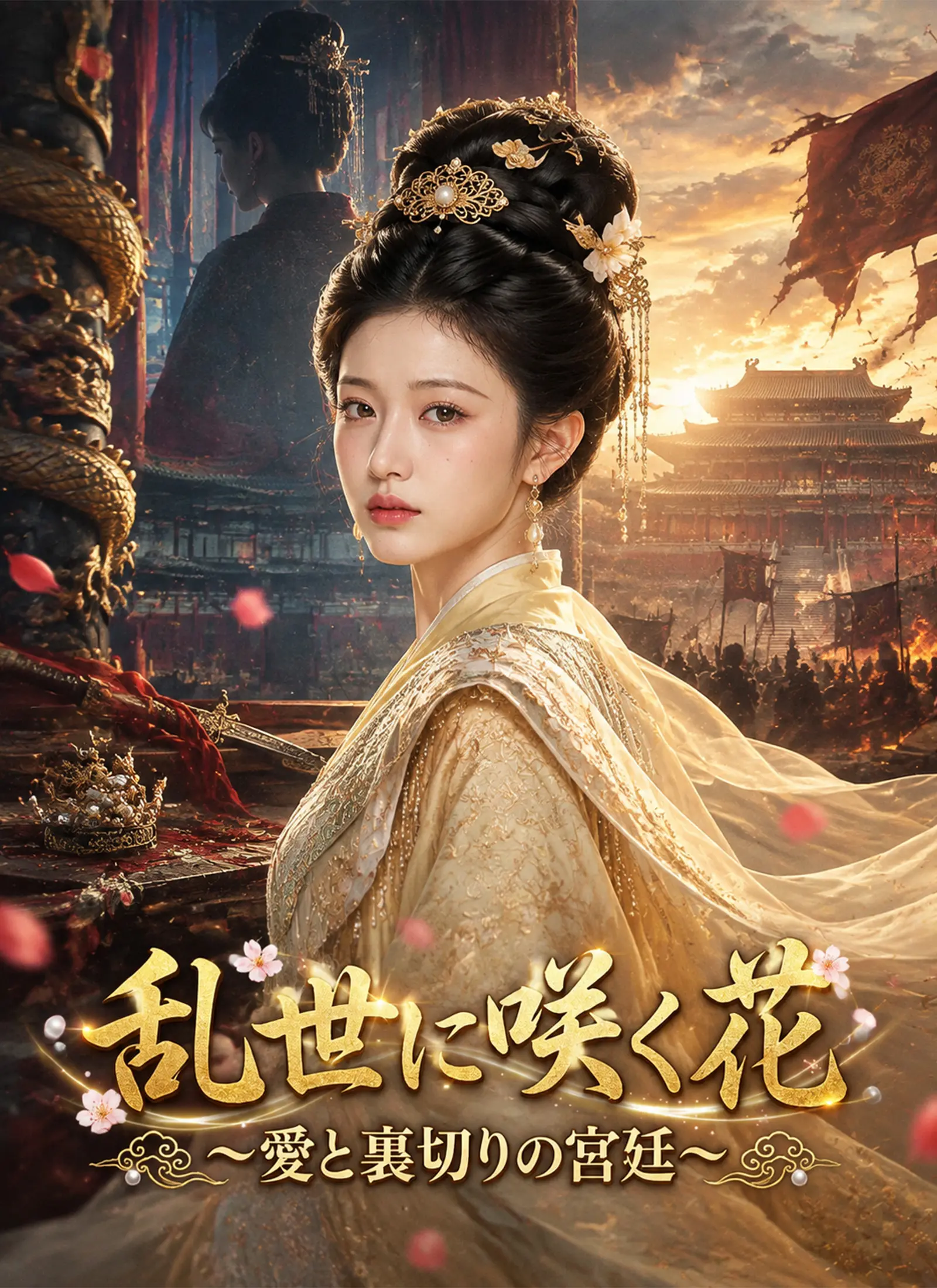 乱世に咲く花～愛と裏切りの宮廷～ short drama poster