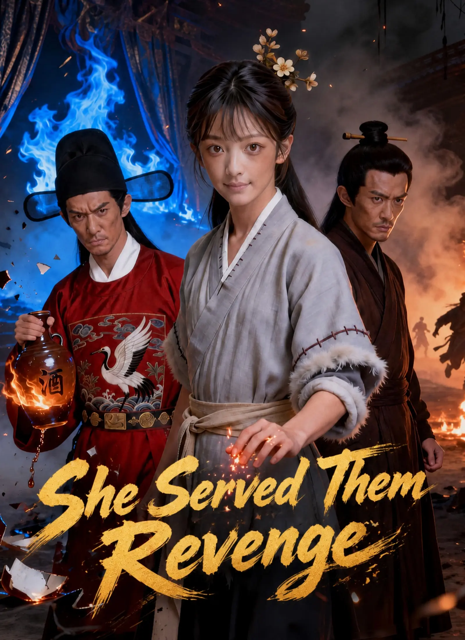 She Served Them Revenge short drama poster
