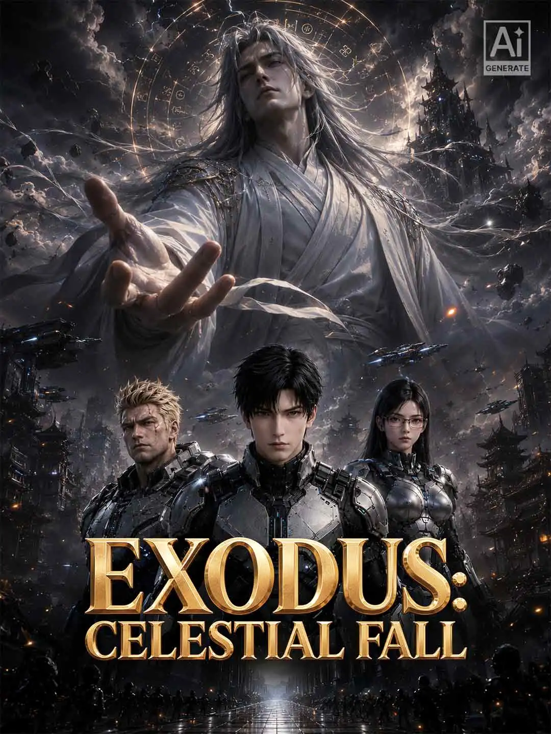 EXODUS: CELESTIAL FALL short drama poster