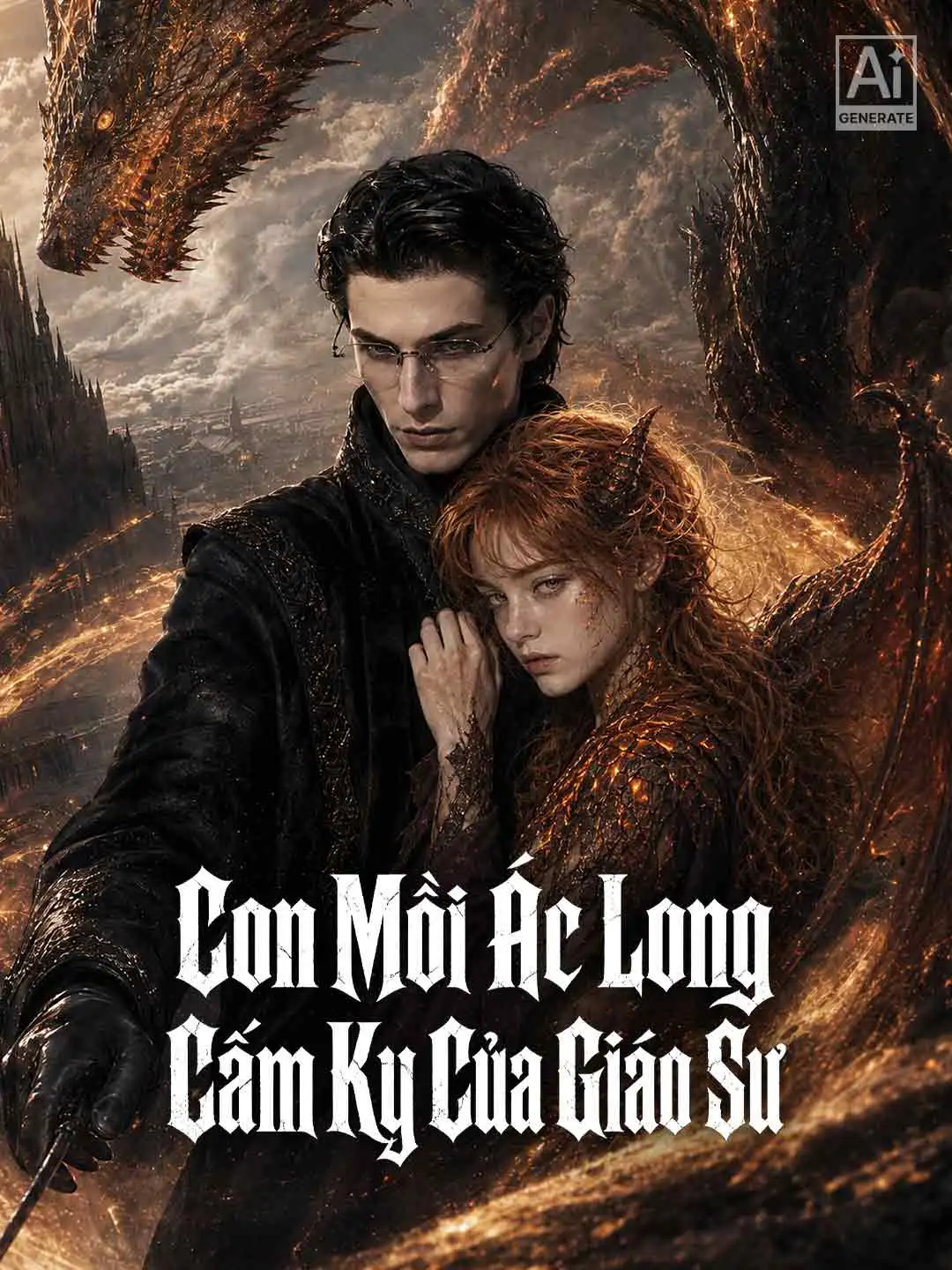 Con Mồi Ác Long Cấm Kỵ Của Giáo Sư short drama poster