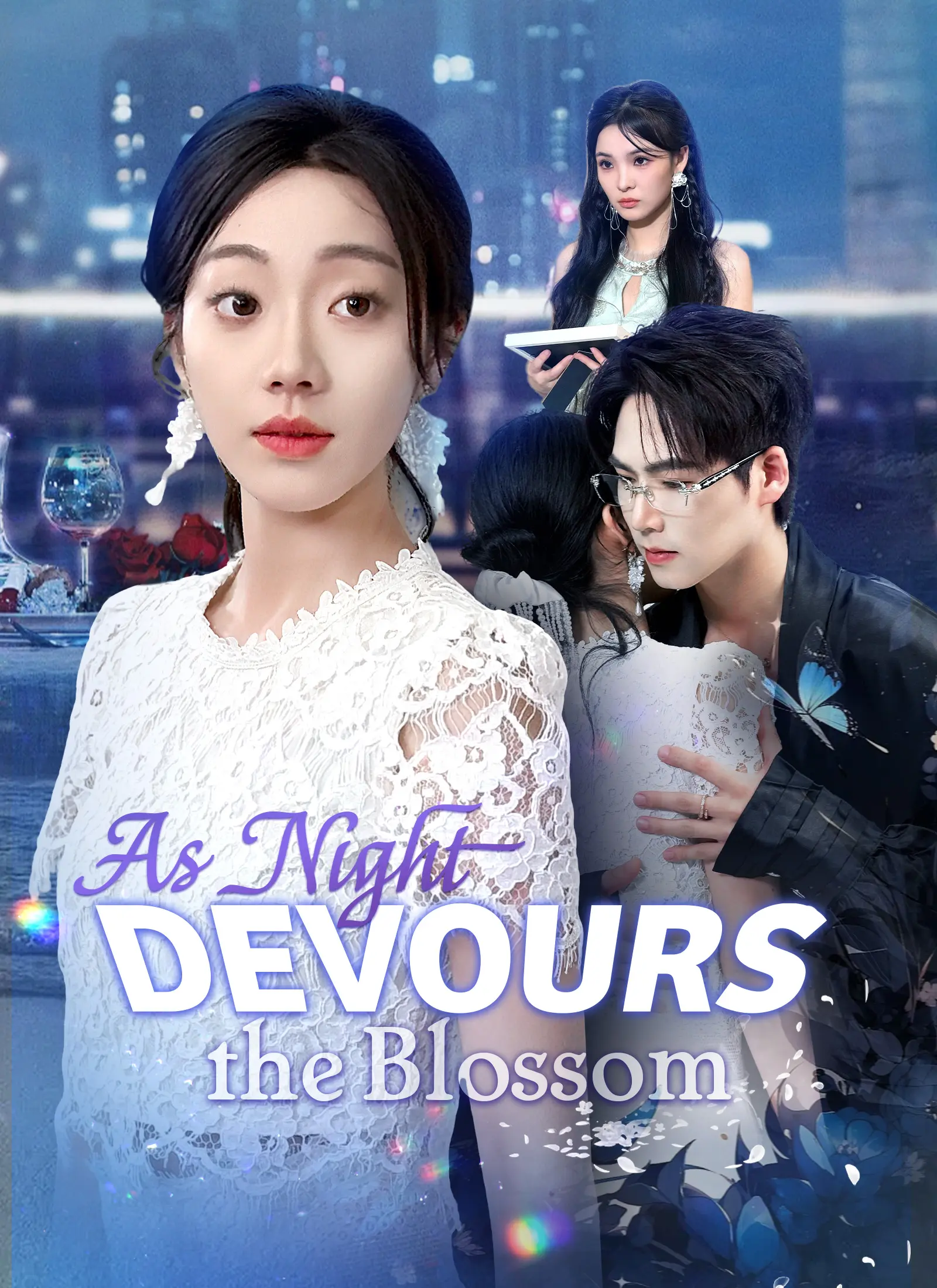 As Night Devours the Blossom short drama poster