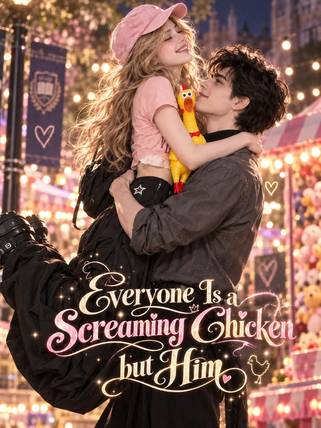 Everyone Is a Screaming Chicken but Him short drama poster