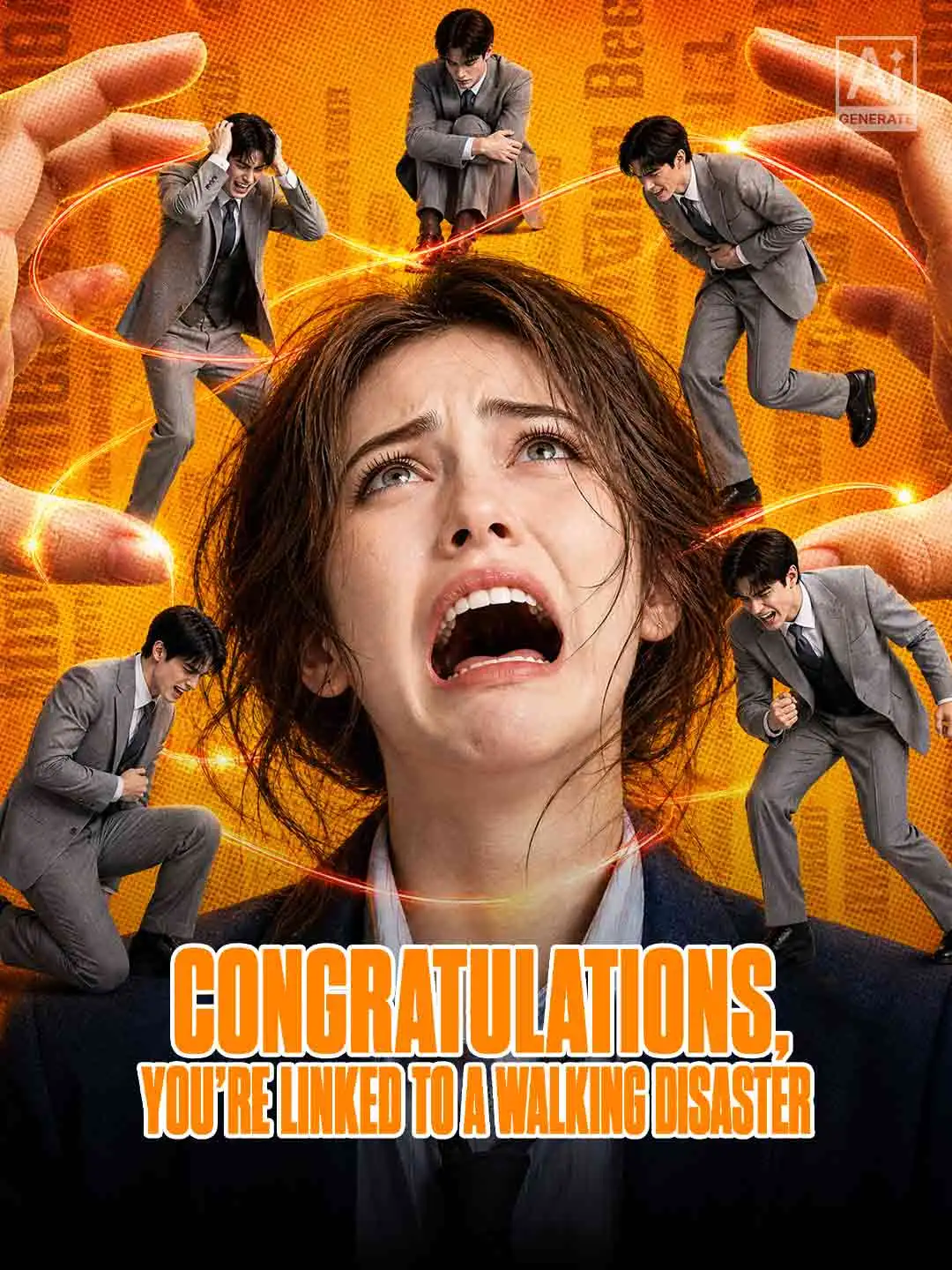 Congratulations, You're Linked to a Walking Disaster short drama poster