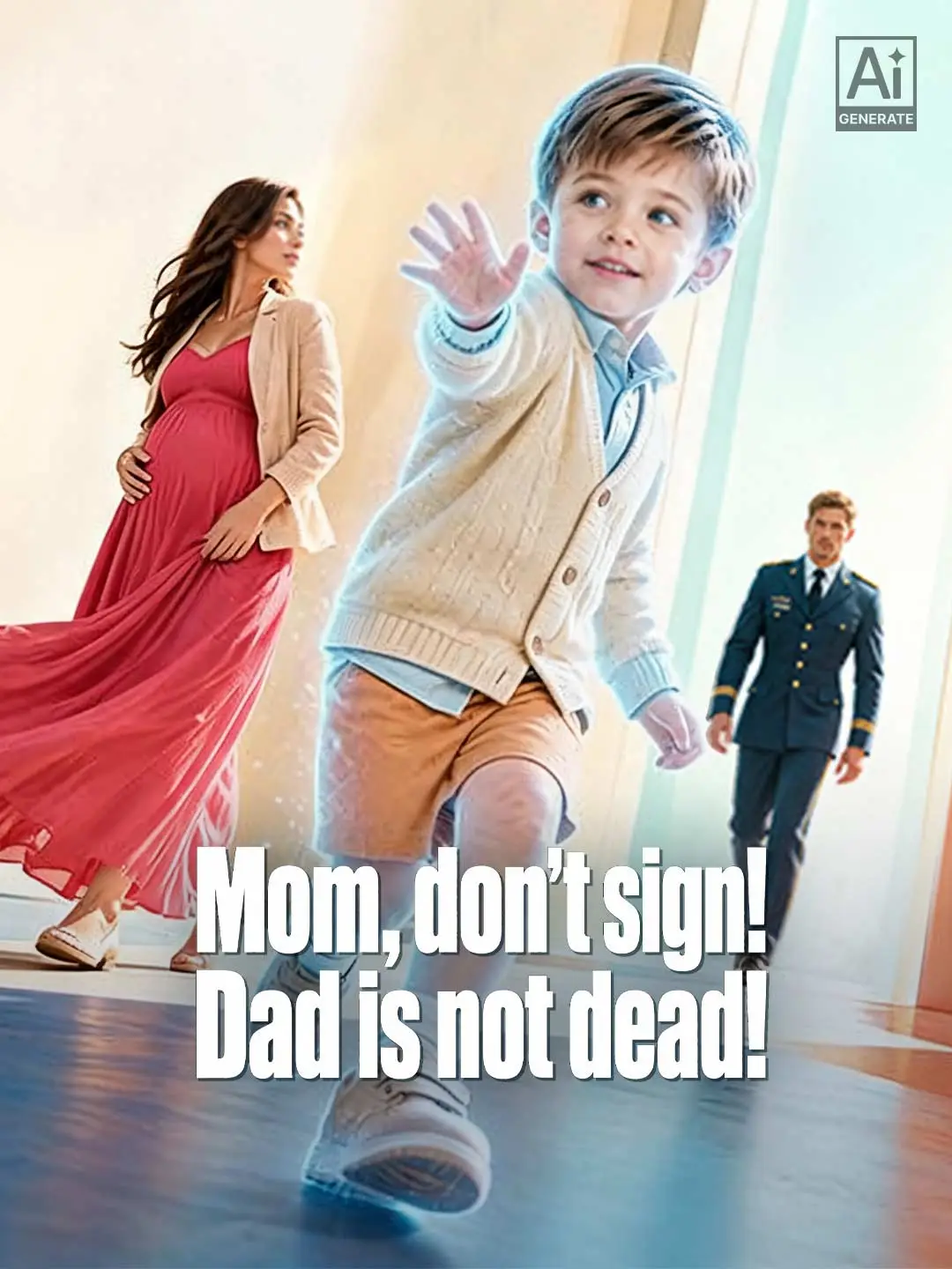 Mom, don't sign! Dad is not dead! short drama poster