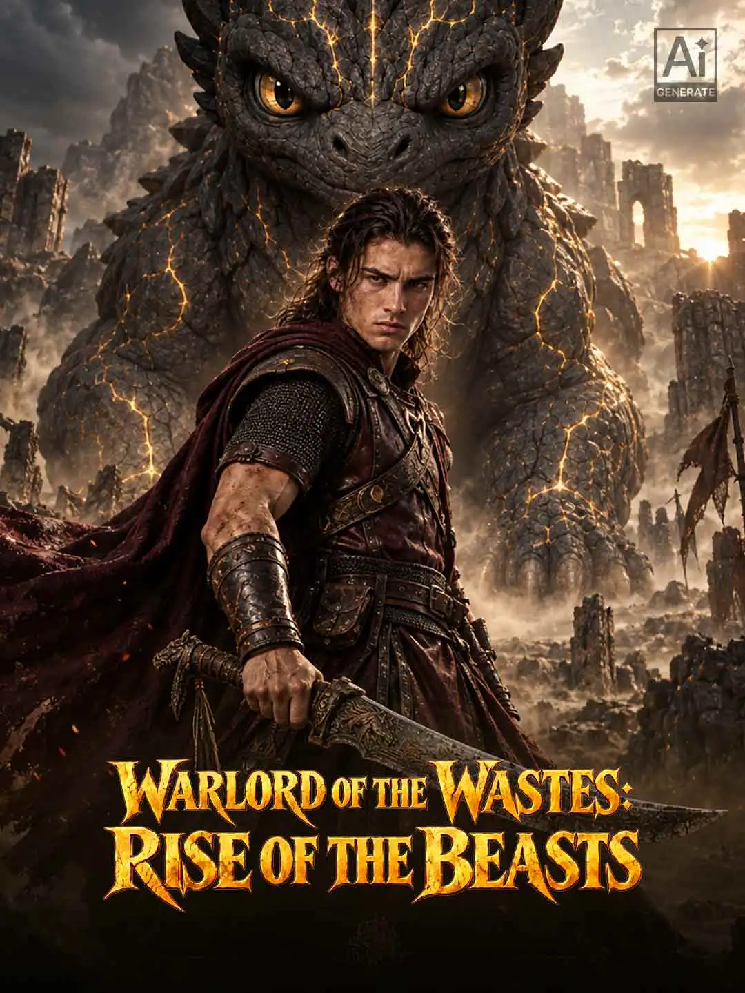Warlord of the Wastes: Rise of the Beasts short drama poster
