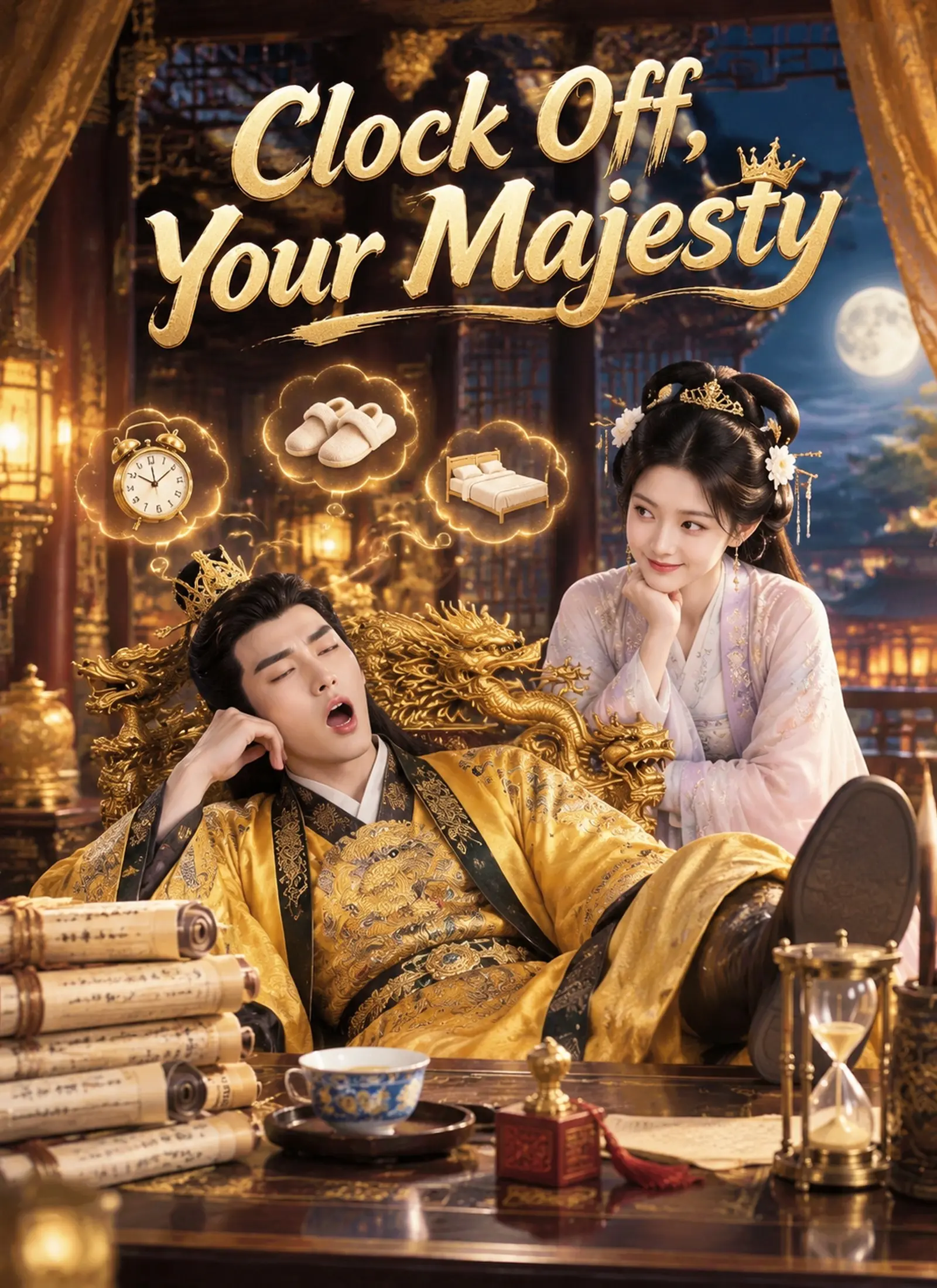 [Dubbed]Clock Off, Your Majesty short drama poster