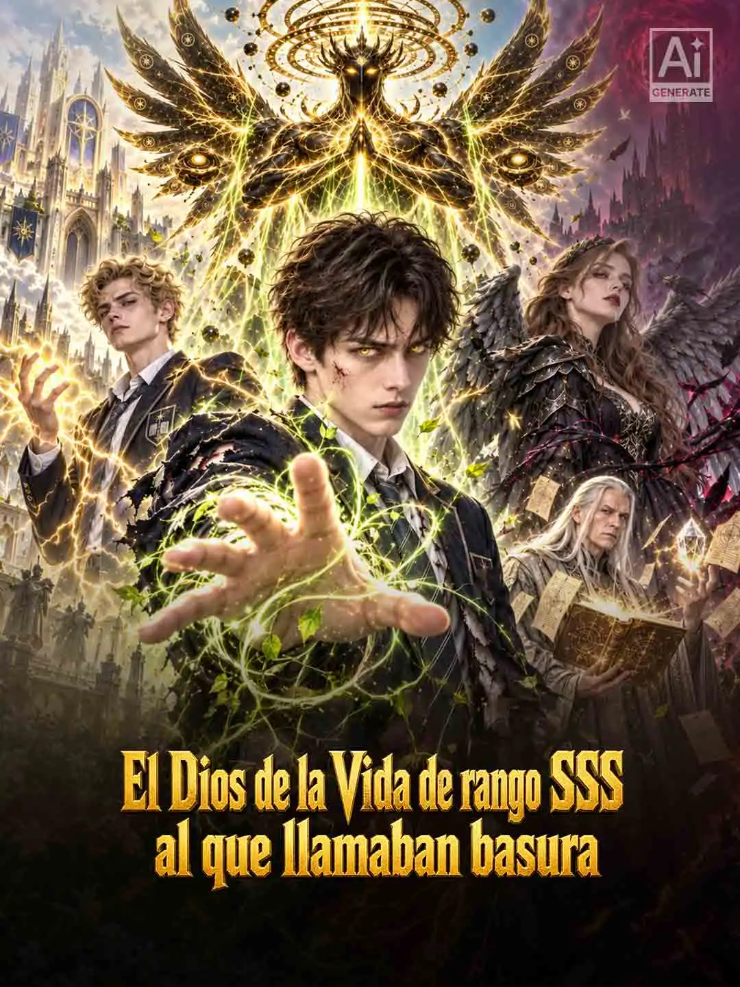 El Dios de la Vida de rango SSS al que llamaban basura short drama poster