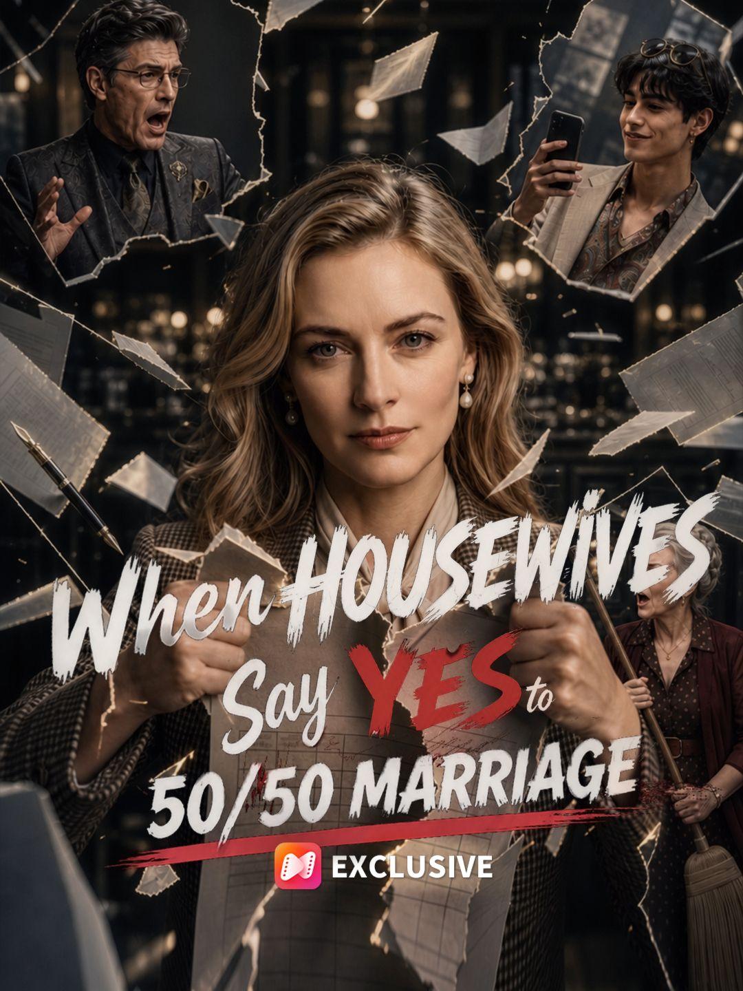 When Housewives Say Yes to 50/50 Marriage short drama poster