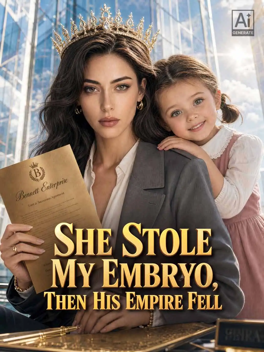 She Stole My Embryo, Then His Empire Fell short drama poster