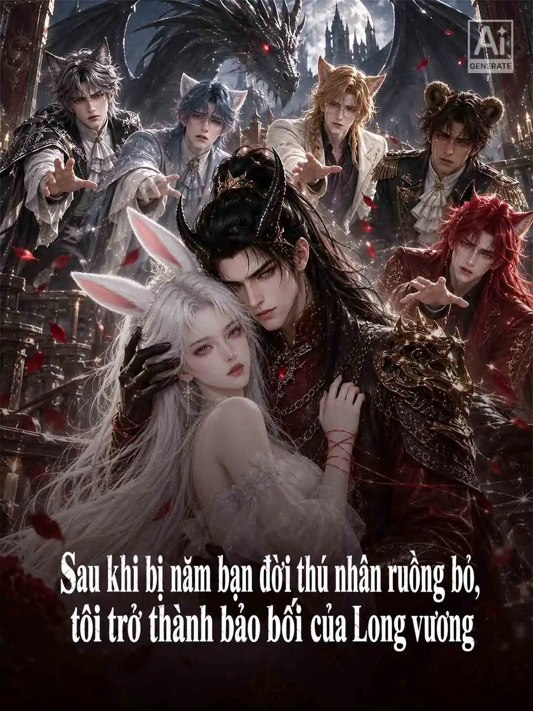 Sau khi bị năm bạn đời thú nhân ruồng bỏ, tôi trở thành bảo bối của Long vương short drama poster