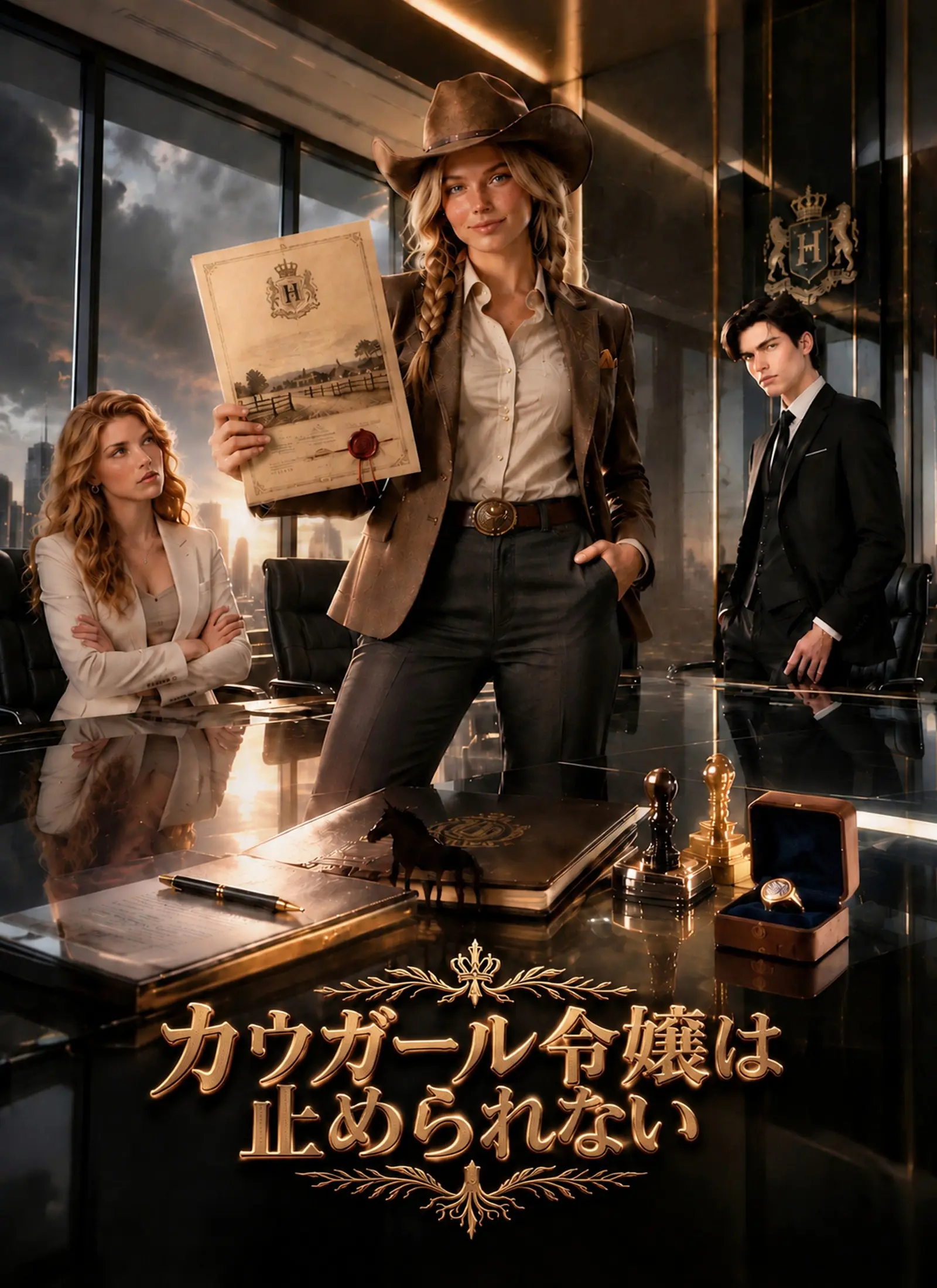 [吹替]カウガール令嬢は止められない short drama poster