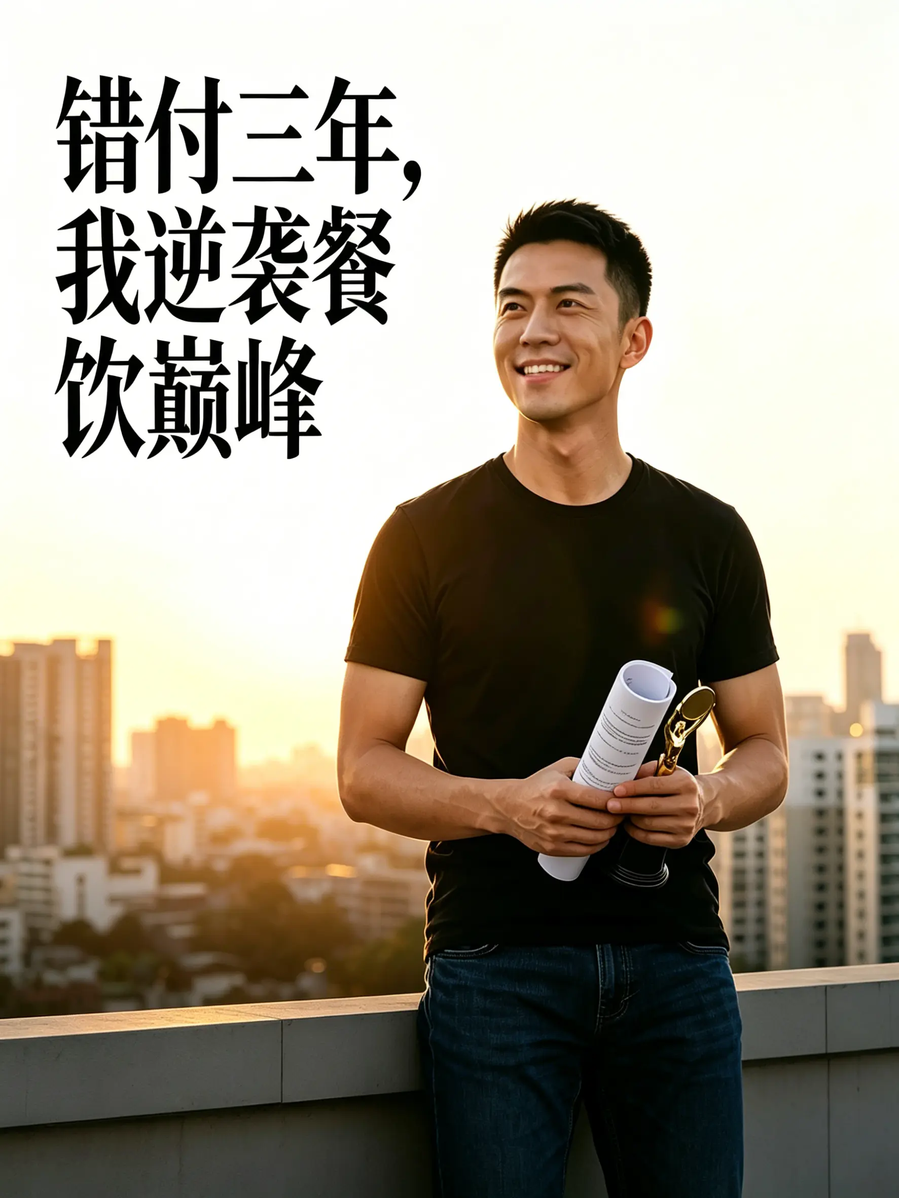 錯付三年，我逆襲餐飲巔峰 short drama poster