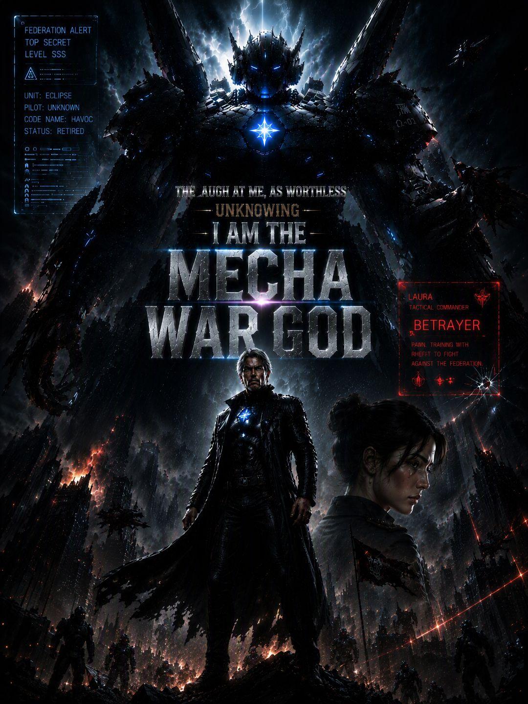 They laugh,As worthless,Unknowing I am THE MECHA GOD short drama poster