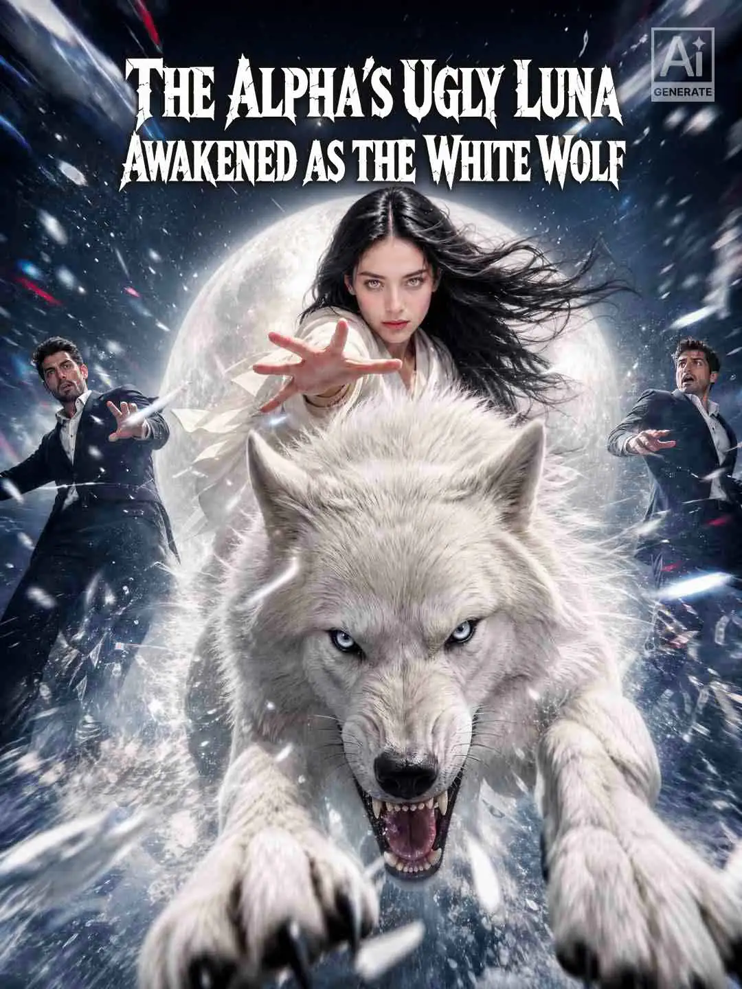The Alpha’s Ugly Luna Awakened as the White Wolf short drama poster