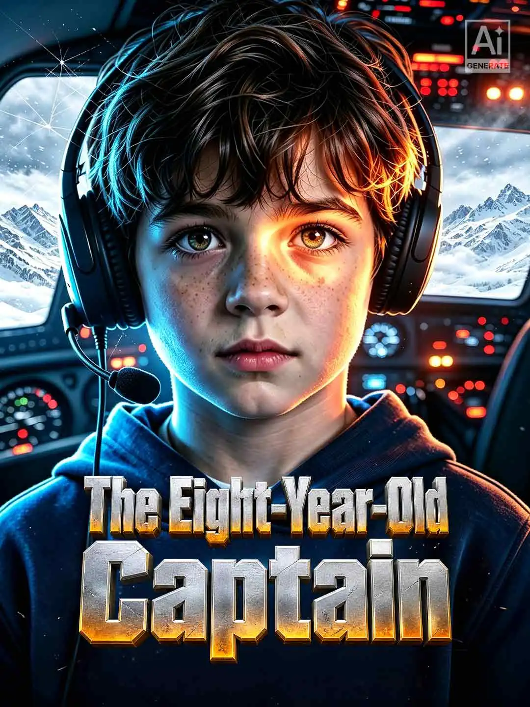 The Eight-Year-Old Captain short drama poster