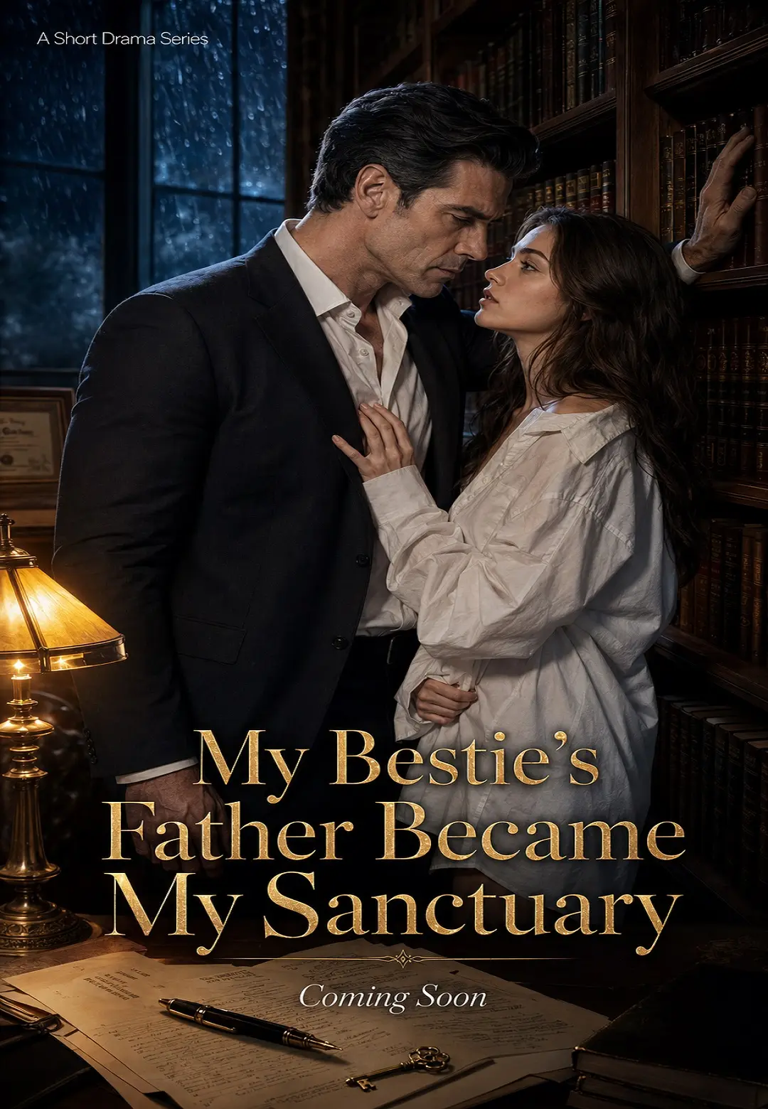 My Bestie’s Father Became My Sanctuary short drama poster