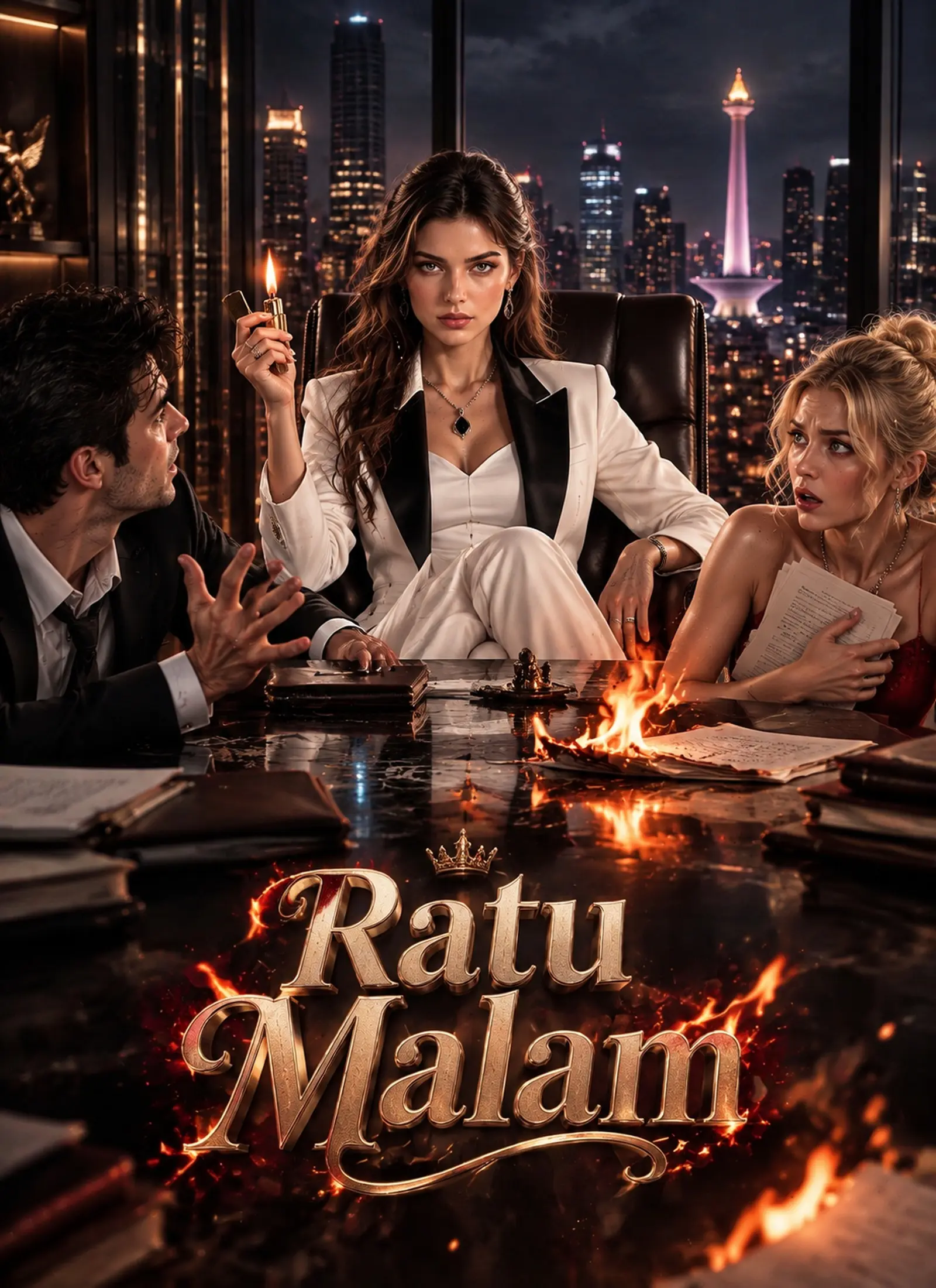 [Dubbing] Ratu Malam short drama poster