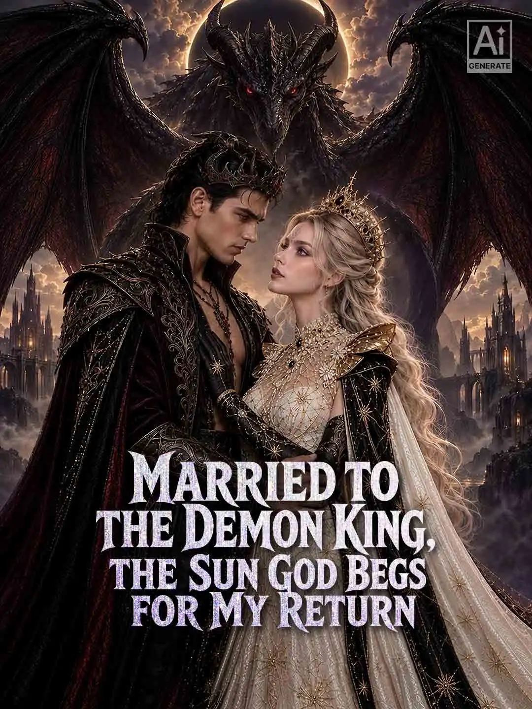 Married to the Demon King, the Sun God Begs for My Return short drama poster