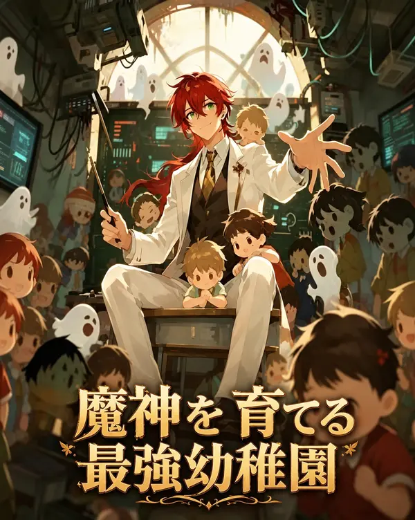 魔神を育てる最強幼稚園 short drama poster