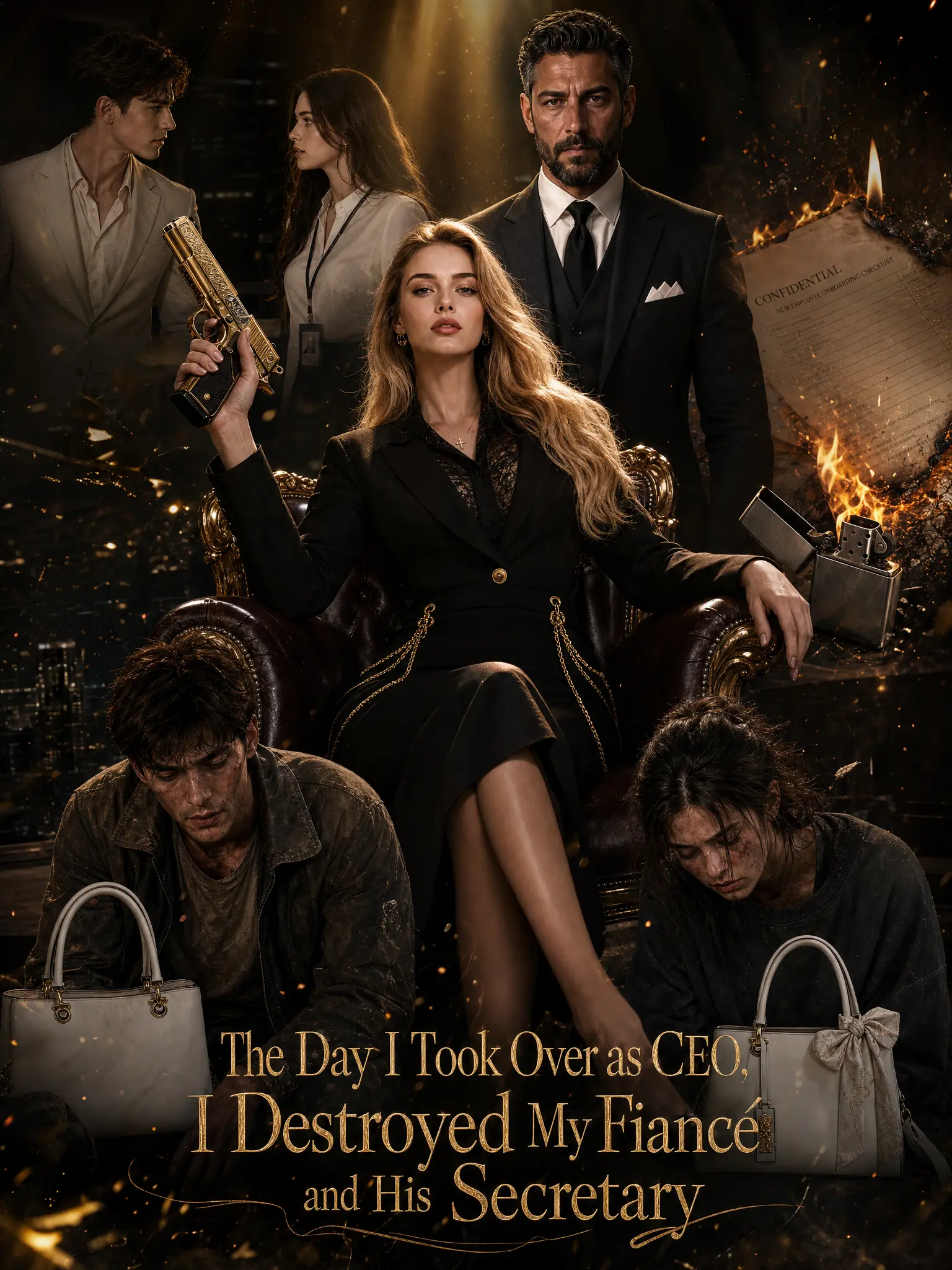 The Day I Took Over as CEO, I Destroyed My Fiancé and His Secretary short drama poster