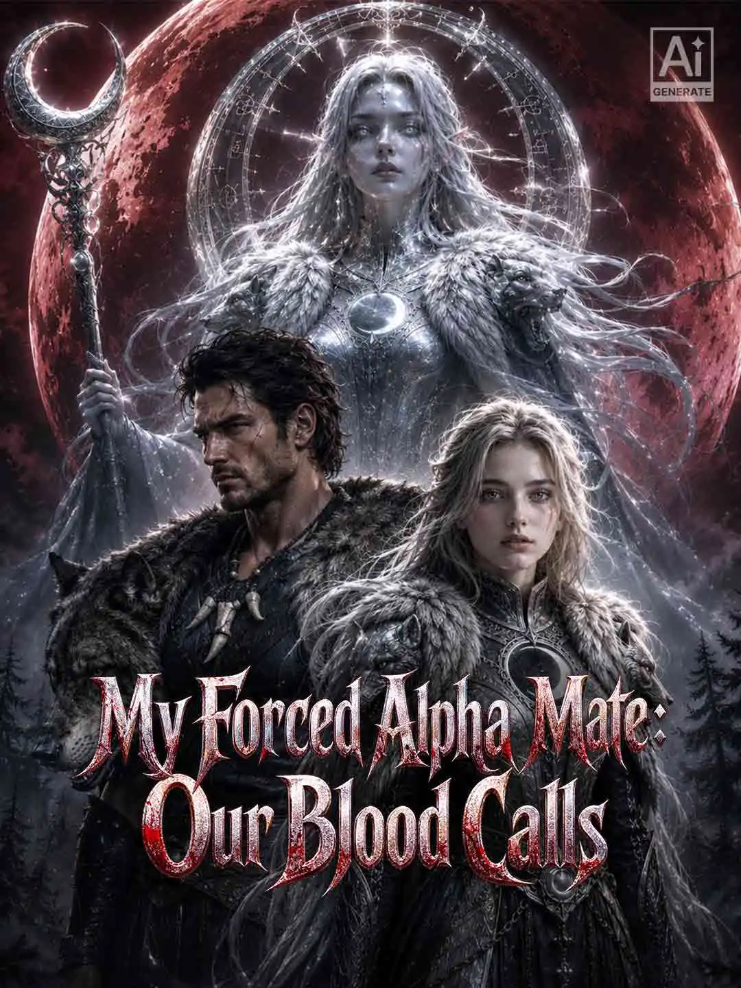 My Forced Alpha Mate:Our Blood Calls short drama poster