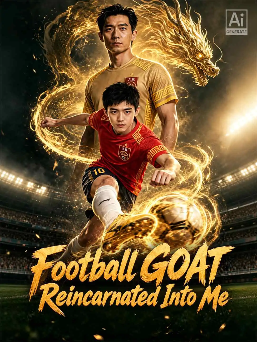 Football GOAT Reincarnated Into Me short drama poster