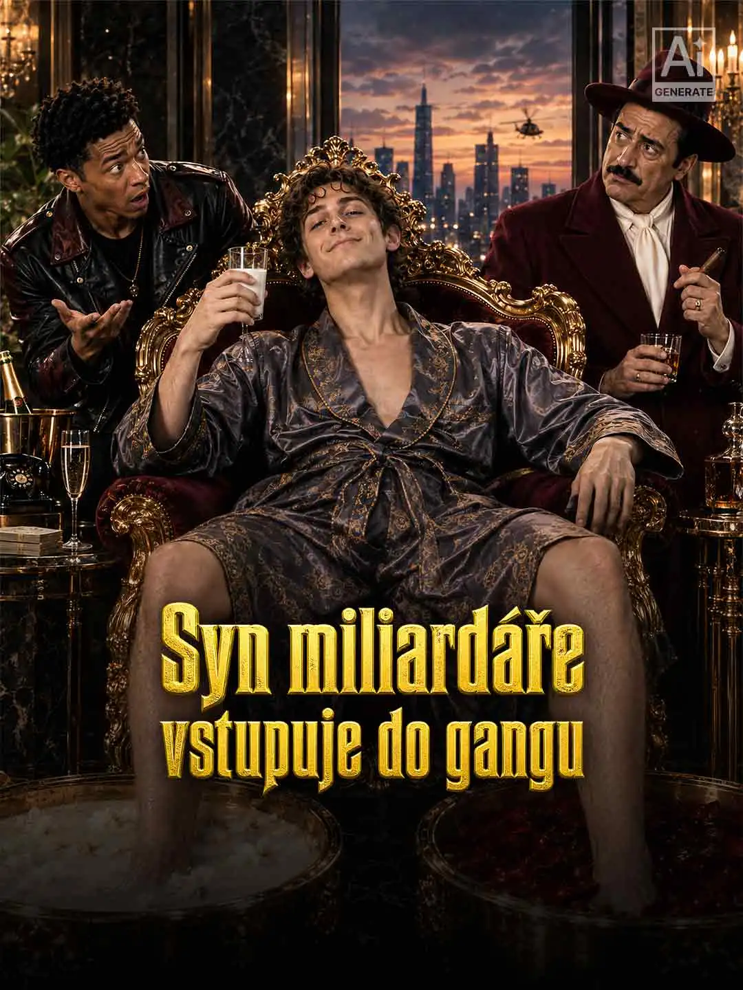 Syn miliardáře vstupuje do gangu short drama poster