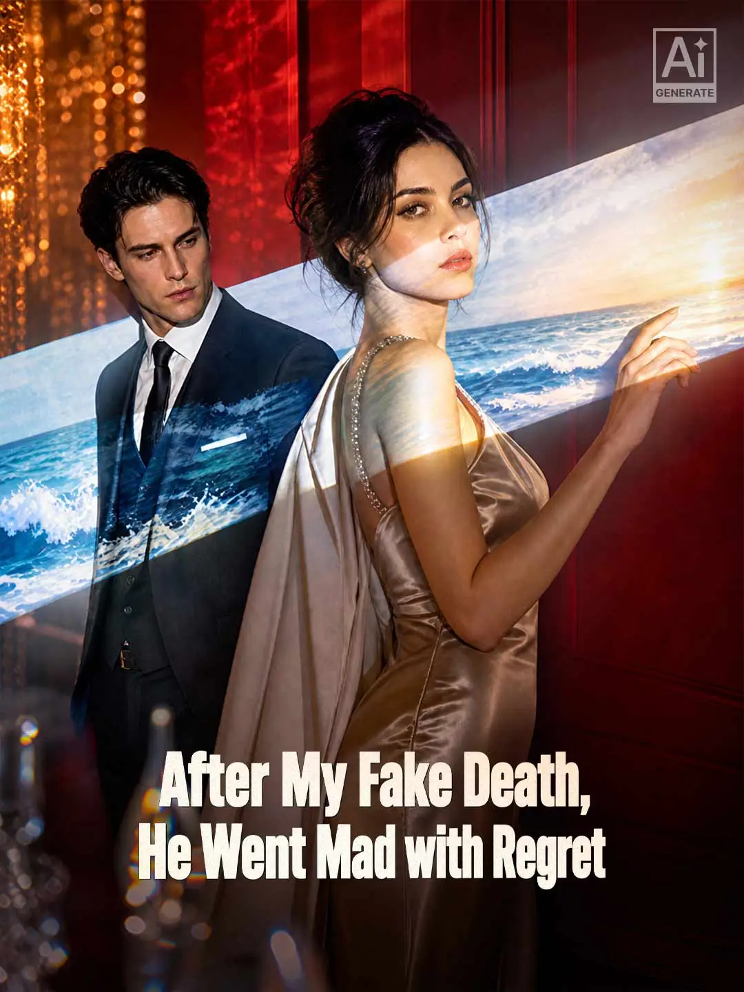 After My Fake Death, He Went Mad with Regret short drama poster