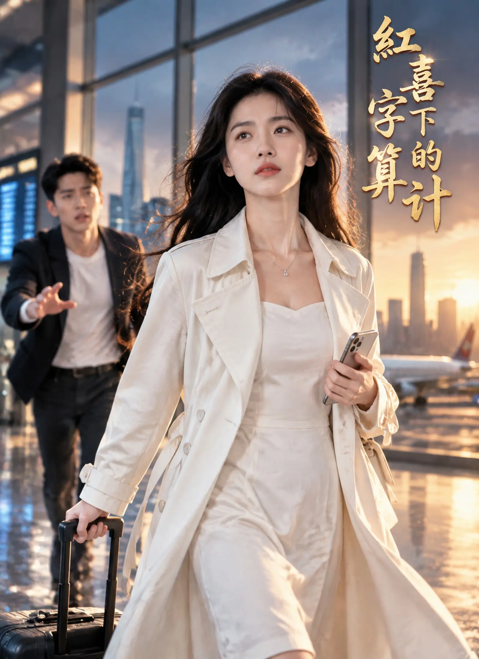 紅喜字下的算計 short drama poster