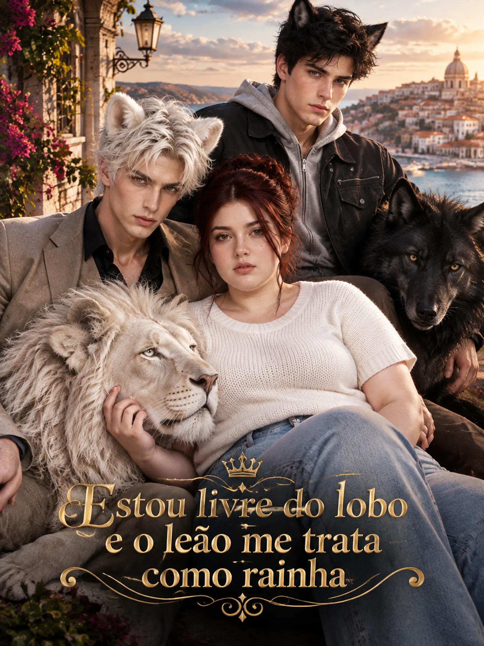 Estou livre do lobo e o leão me trata como rainha short drama poster