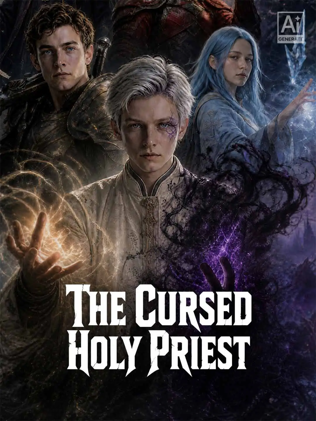 The Cursed Holy Priest short drama poster