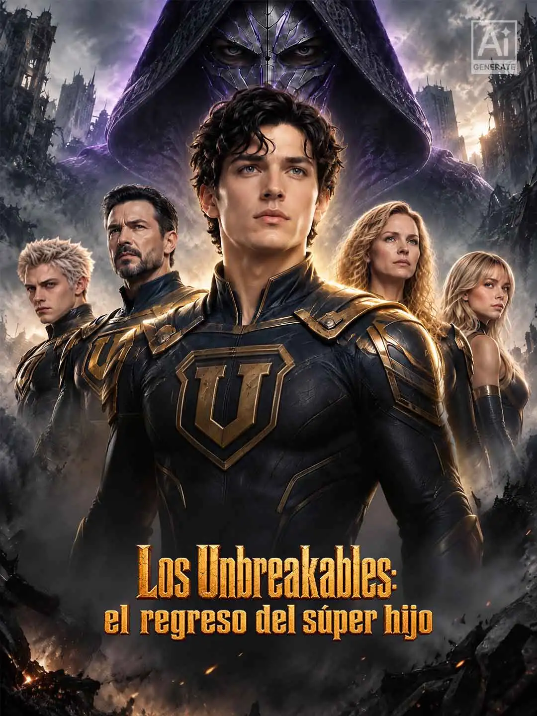 Los Unbreakables: el regreso del súper hijo short drama poster