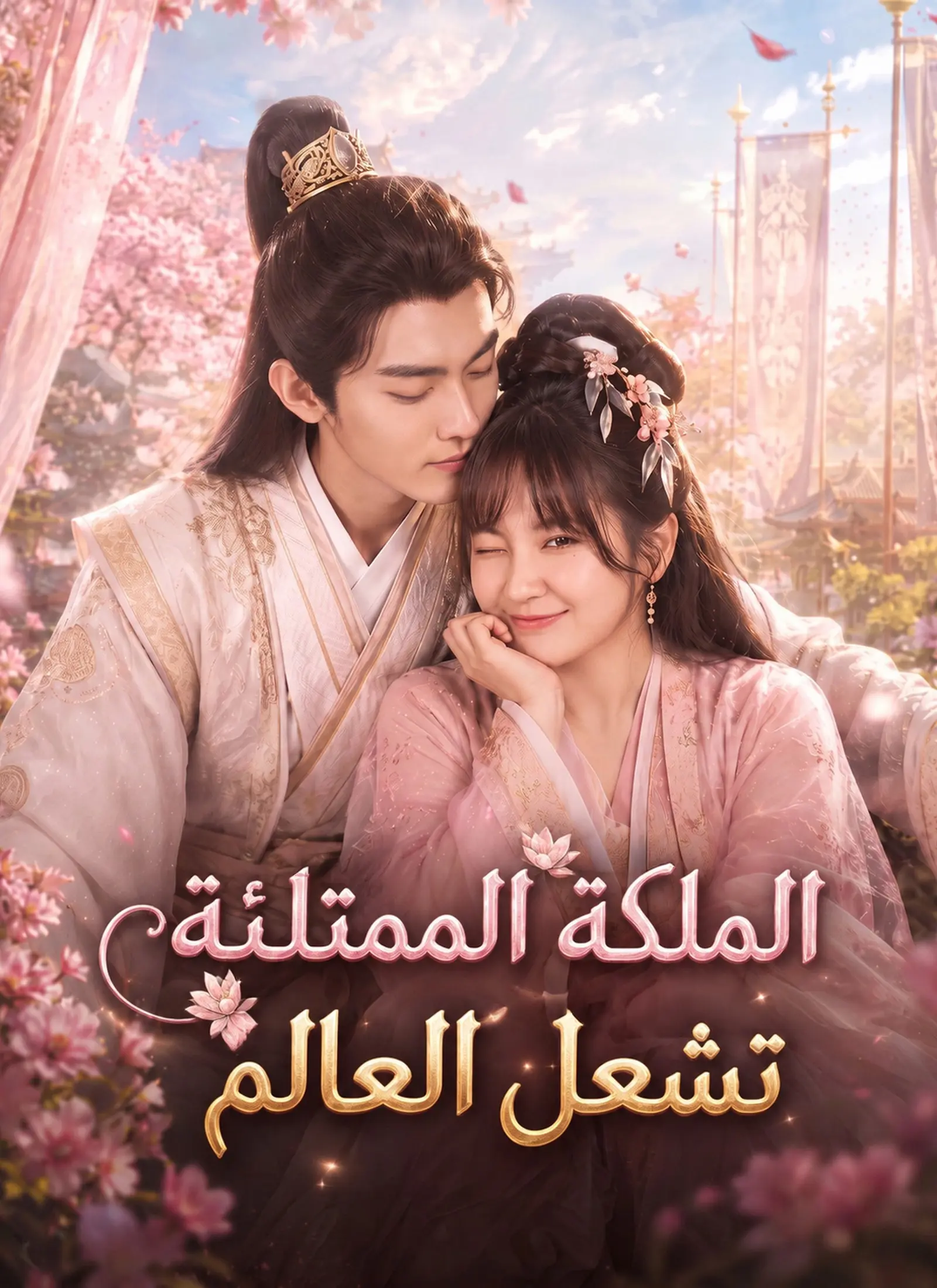 الملكة الممتلئة تشعل العالم short drama poster