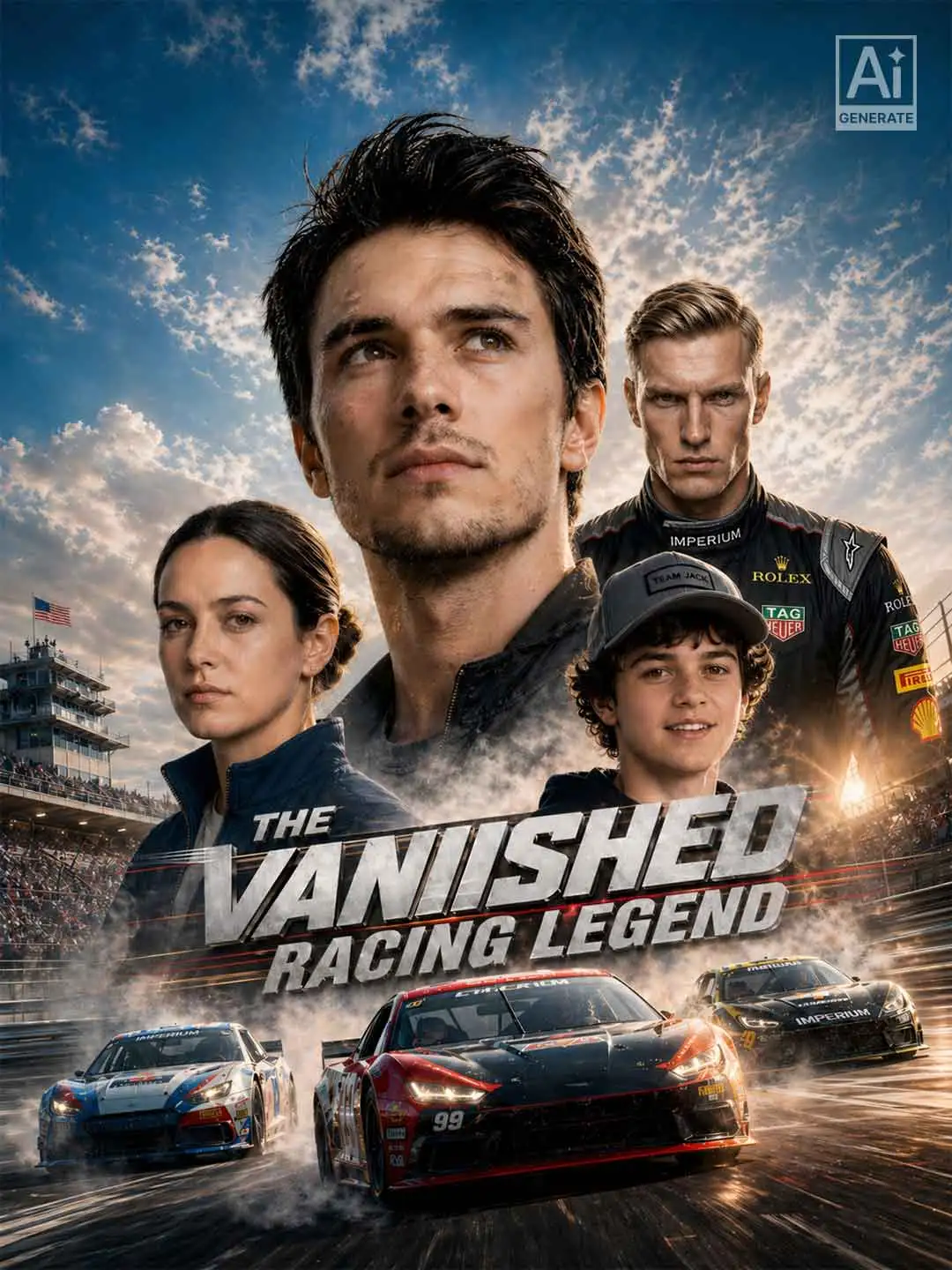 The Vanished Racing Legend short drama poster