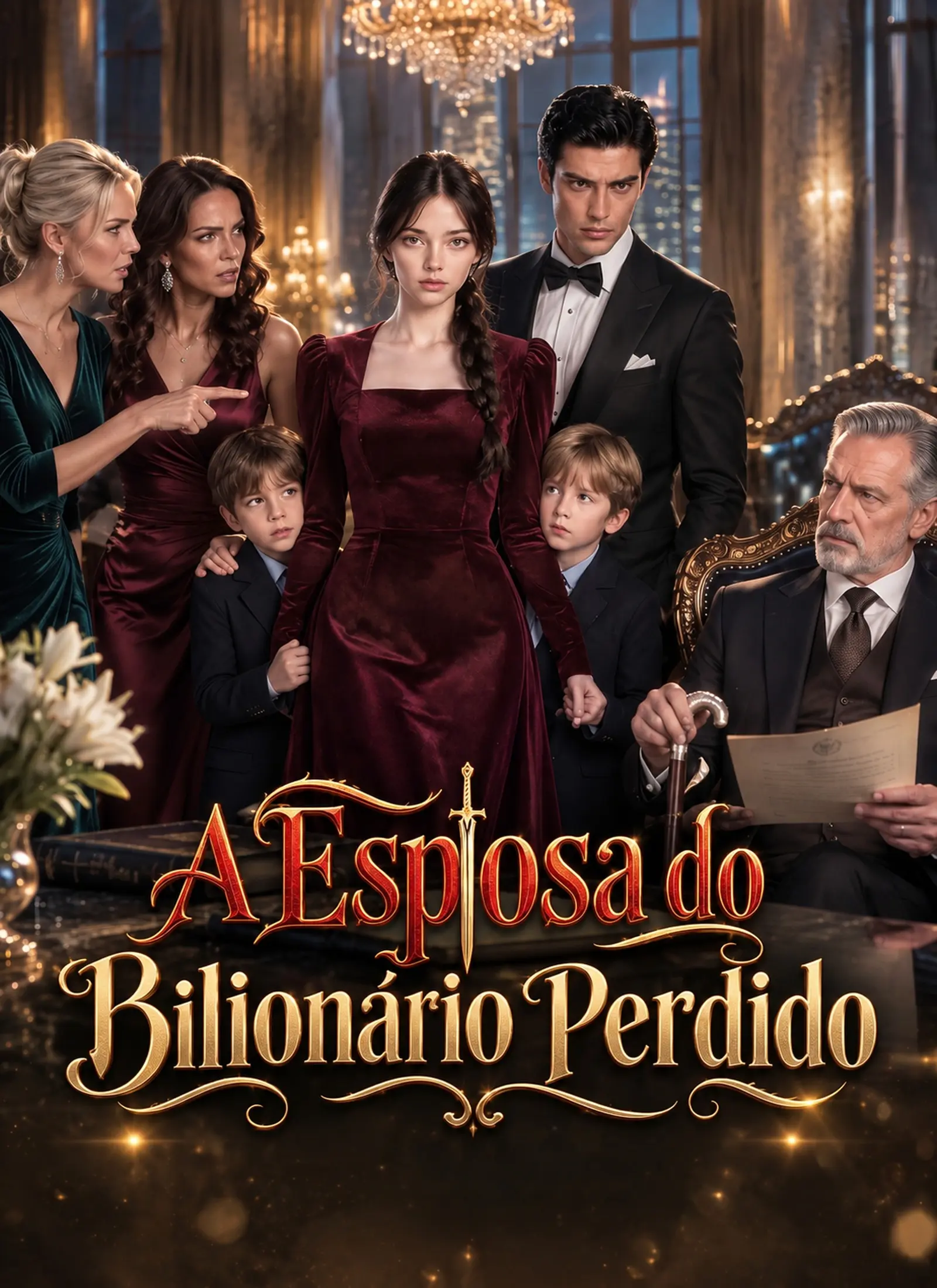 A Esposa do Bilionário Perdido short drama poster