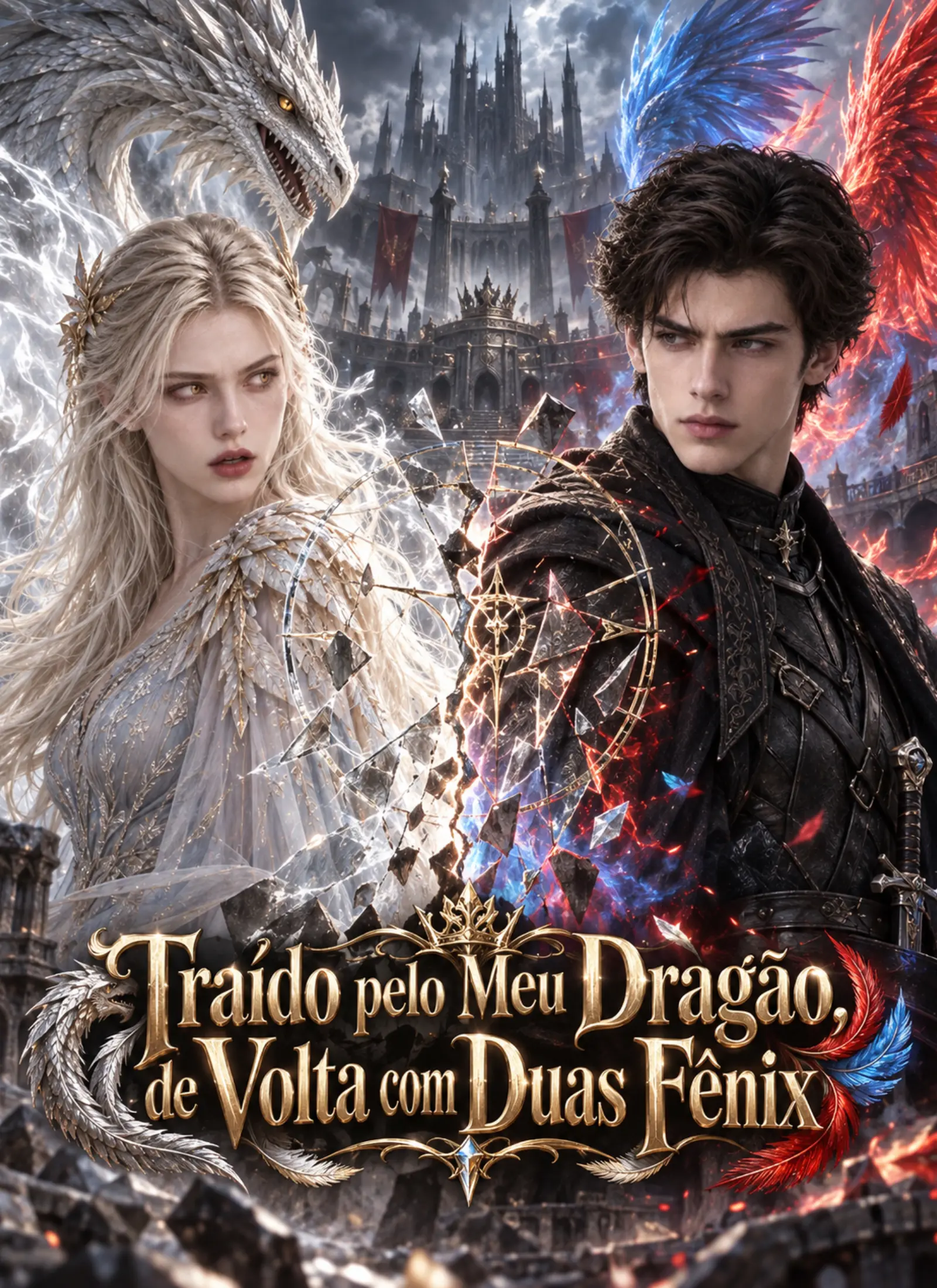 Traído pelo Meu Dragão, de Volta com Duas Fênix short drama poster