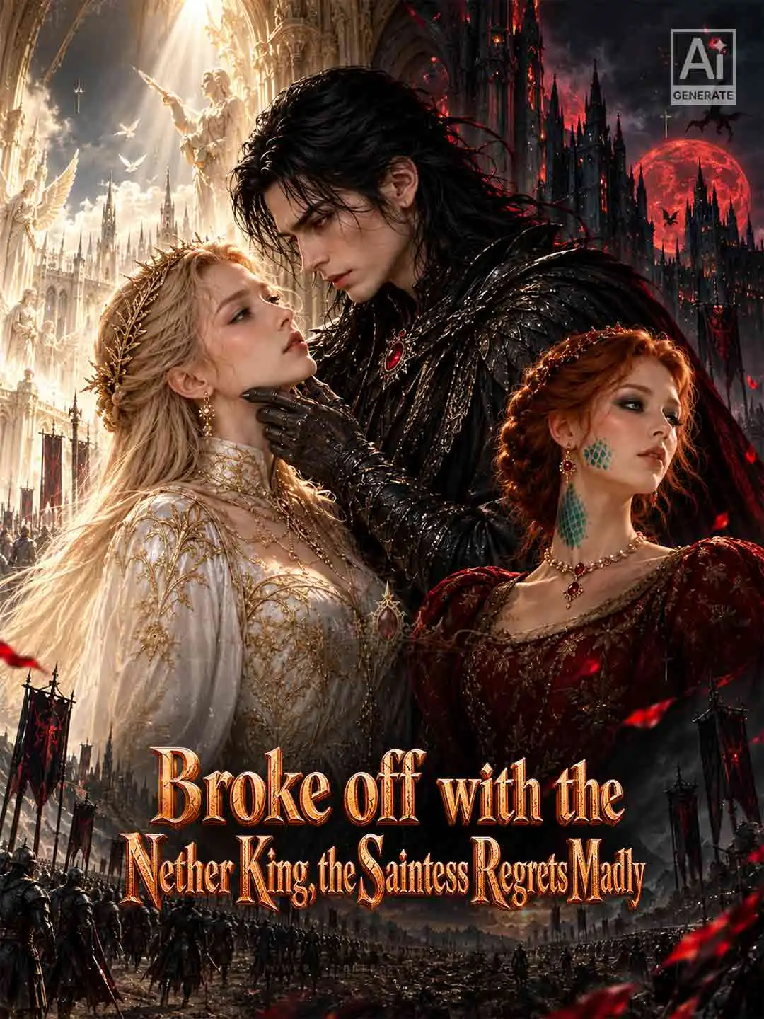 Broke off with the Nether King, the Saintess Regrets Madly short drama poster