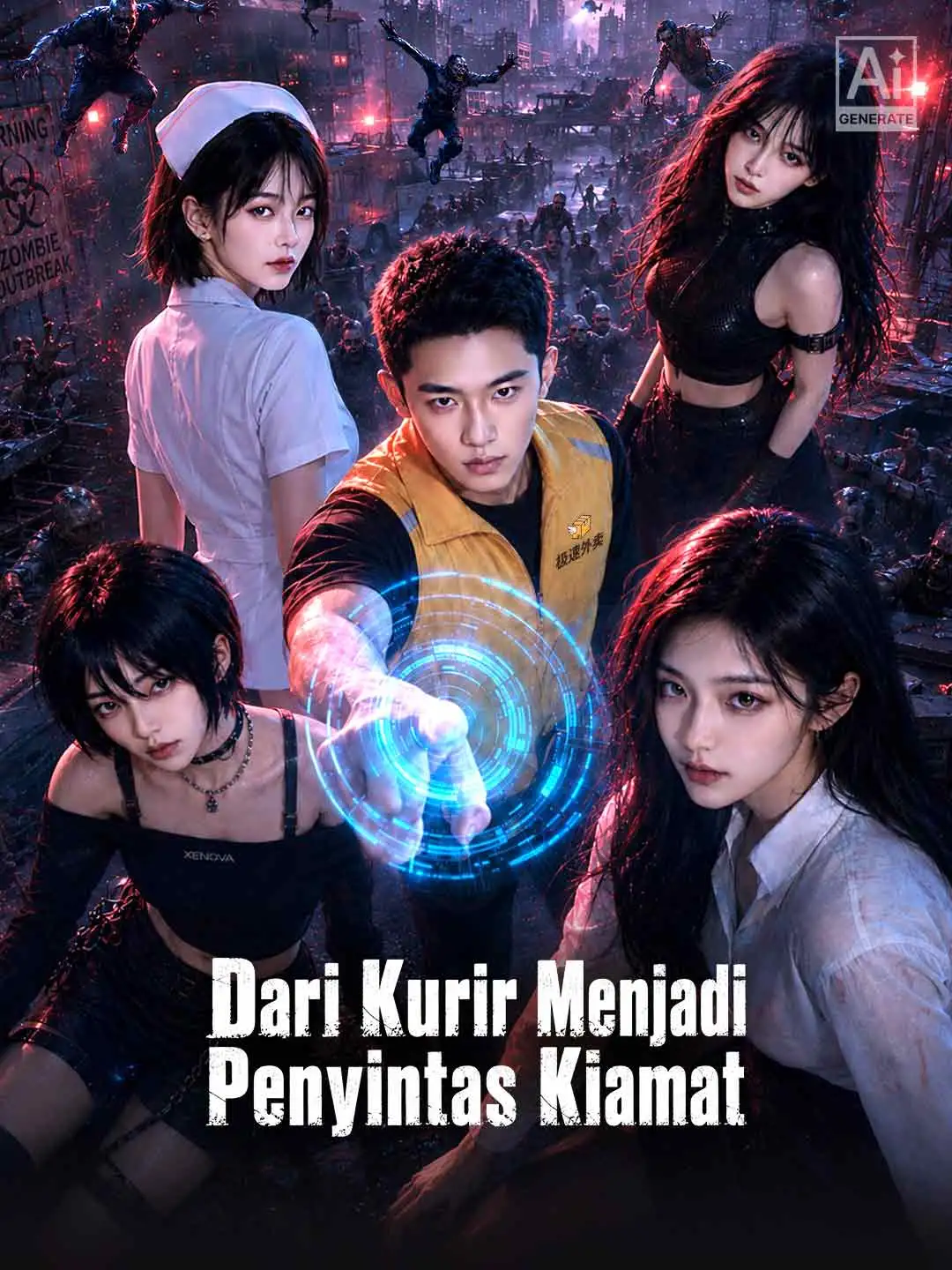 Dari Kurir Menjadi Penyintas Kiamat short drama poster