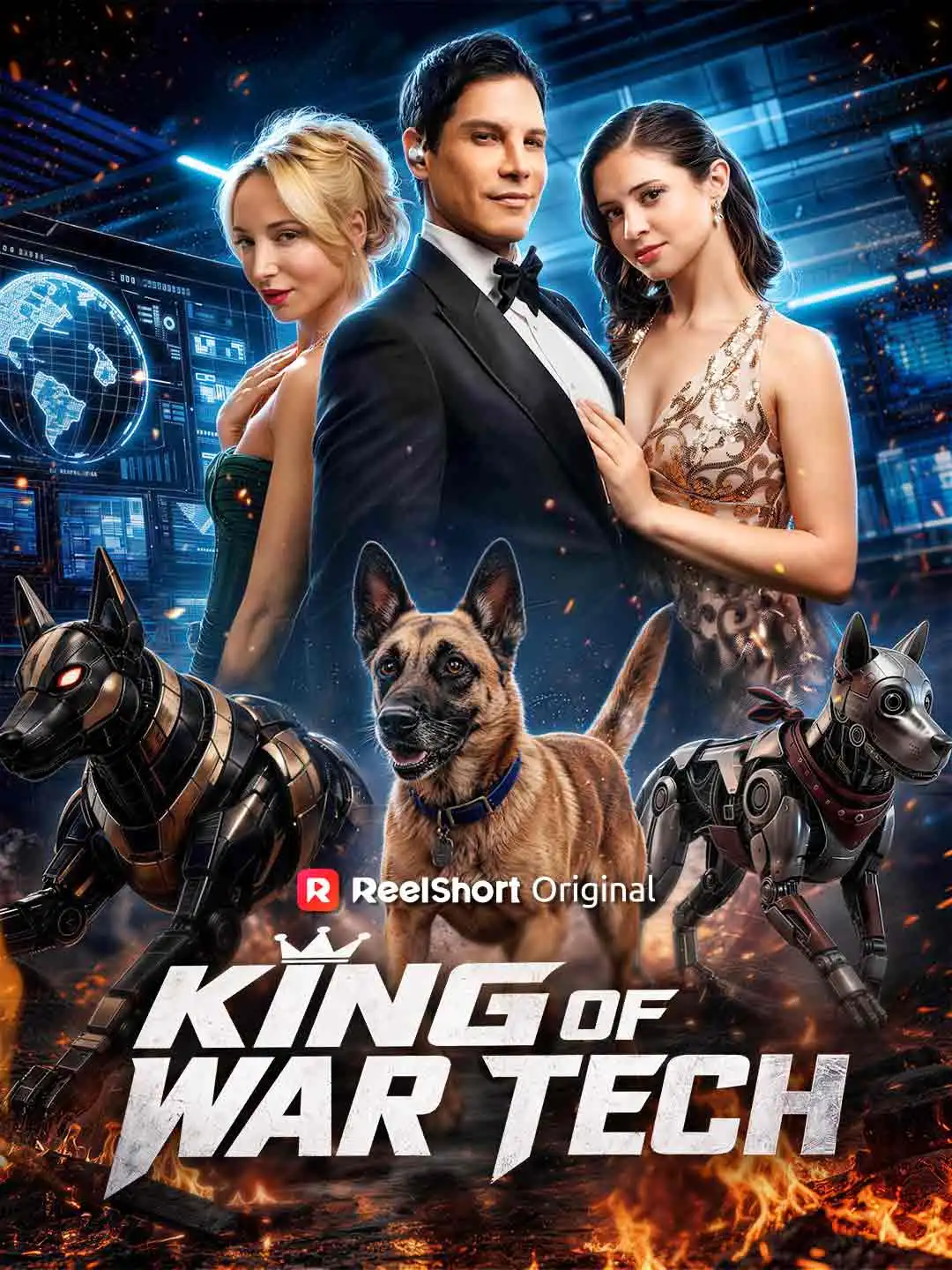 King of War Tech short drama poster