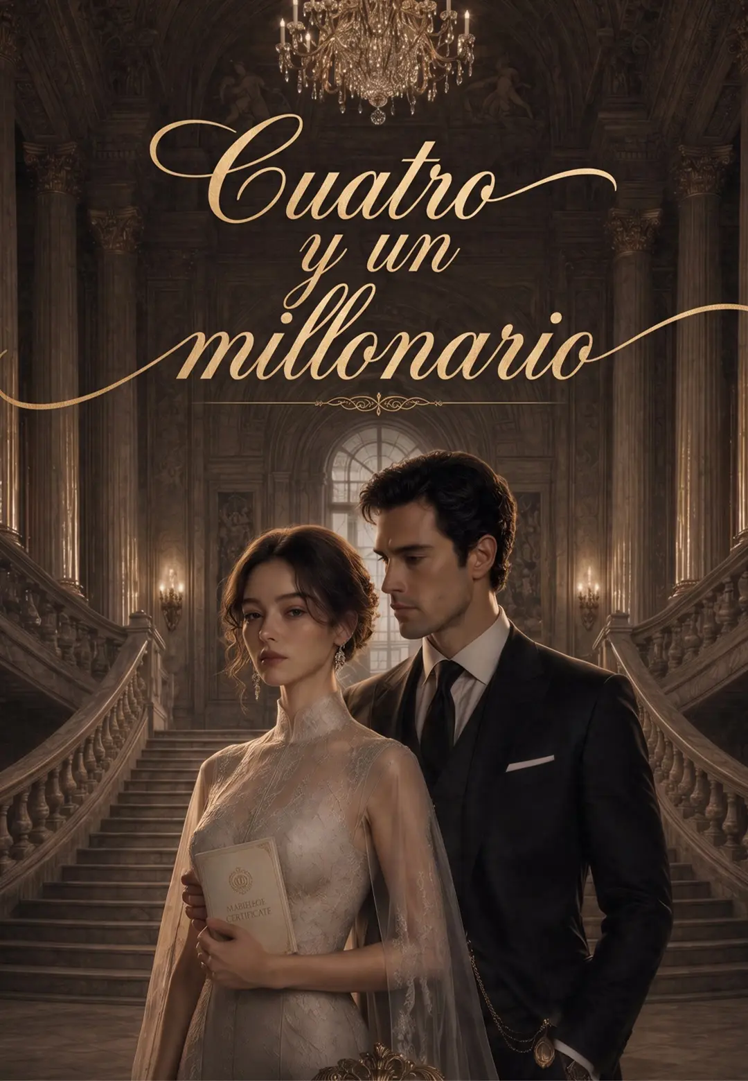 Cuatro y un millonario short drama poster