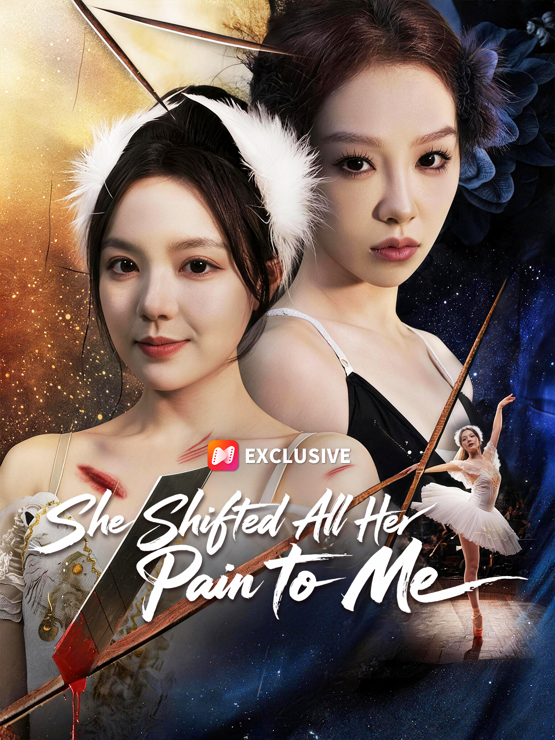 She Shifted All Her Pain to Me short drama poster