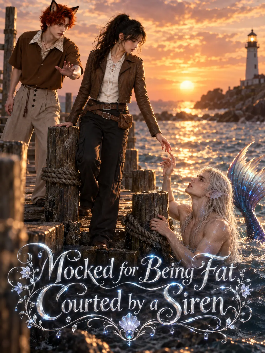 Mocked for Being Fat Courted by a Siren short drama poster